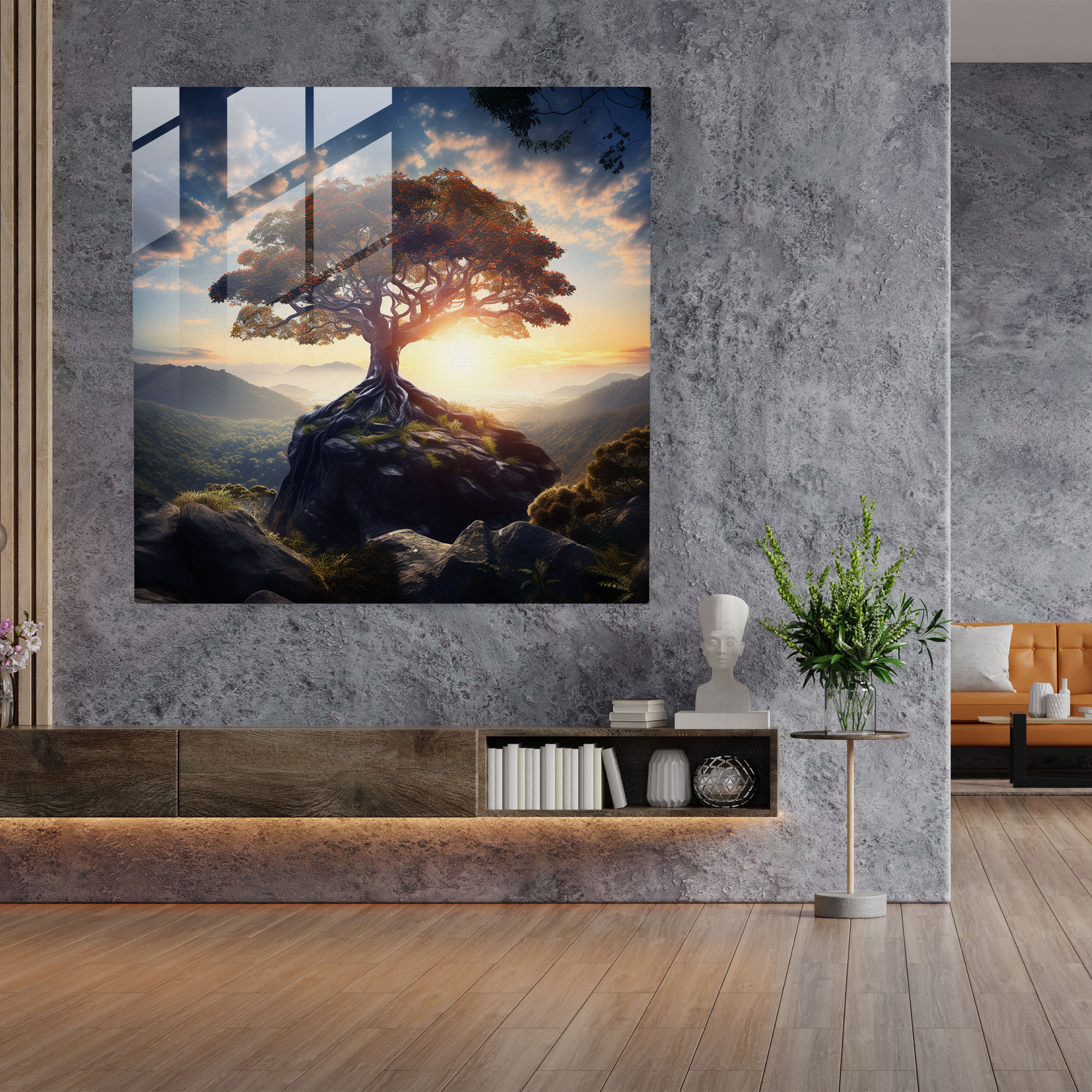 Tree Of Life Wall Decoration - Photographic Artwork - Tree Of Life, Home Decoration, Canvas, Breathtaking Capture