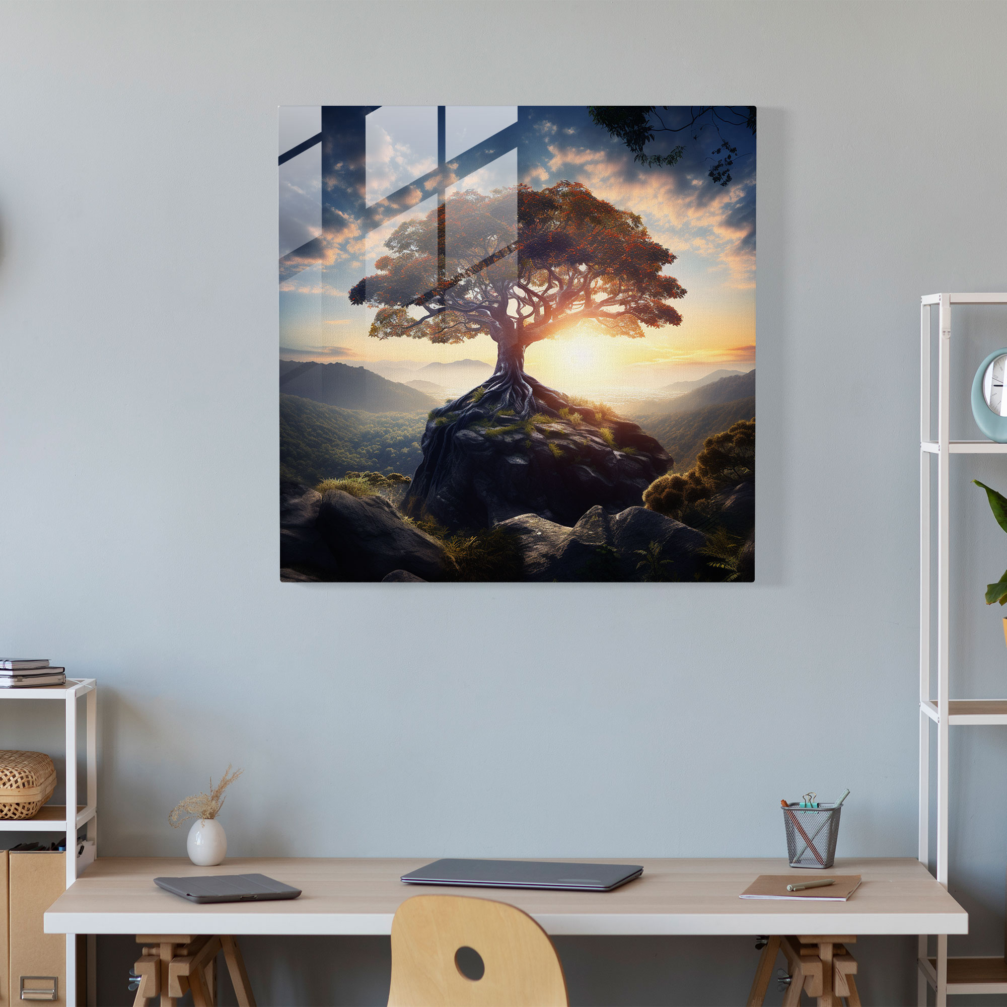 Tree Of Life Wall Decoration - Photographic Artwork - Tree Of Life, Home Decoration, Canvas, Breathtaking Capture