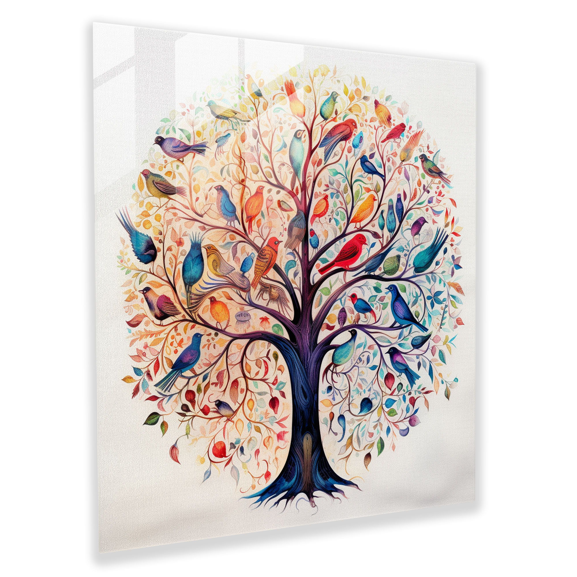 Whimsical Tree Of Life Canvas Print - Tree Of Life, Canvas Print, Wall Art, Tree Of Life
