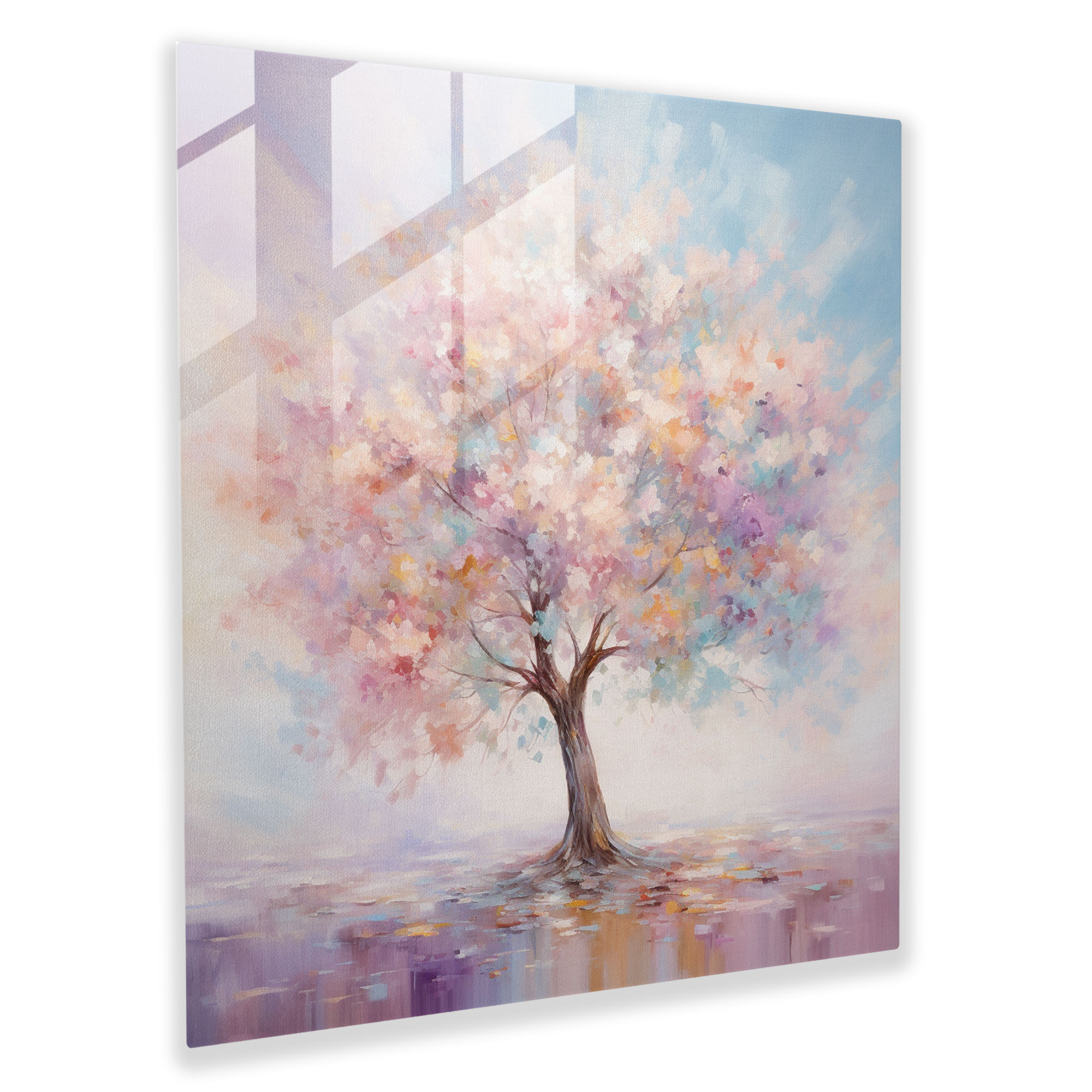 Tree Of Life Canvas Print - Impressionist Wall Art - Tree Of Life, Wall Art, Canvas Wall Art, Pastel Colors