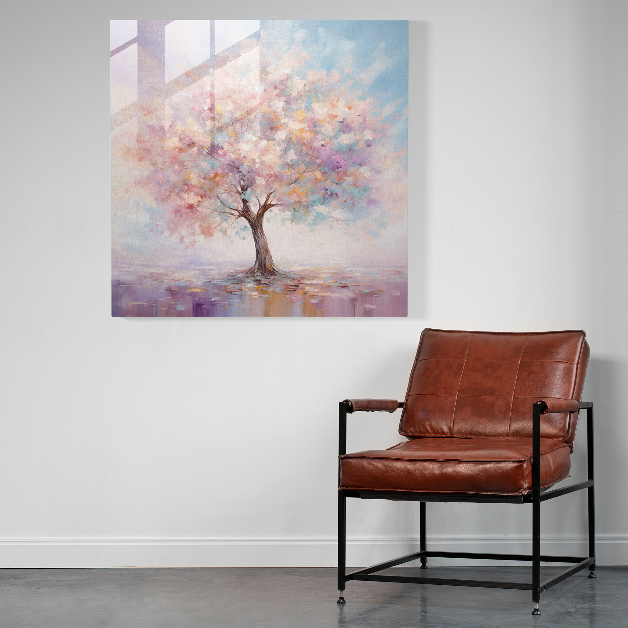 Tree Of Life Canvas Print - Impressionist Wall Art - Tree Of Life, Wall Art, Canvas Wall Art, Pastel Colors