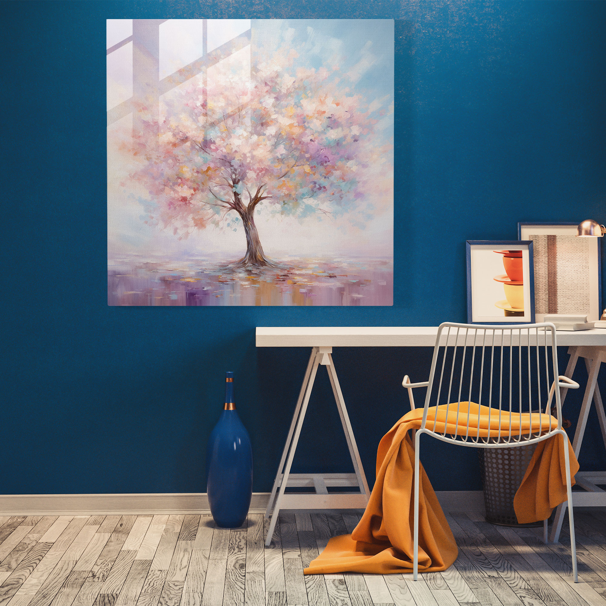 Tree Of Life Canvas Print - Impressionist Wall Art - Tree Of Life, Wall Art, Canvas Wall Art, Pastel Colors