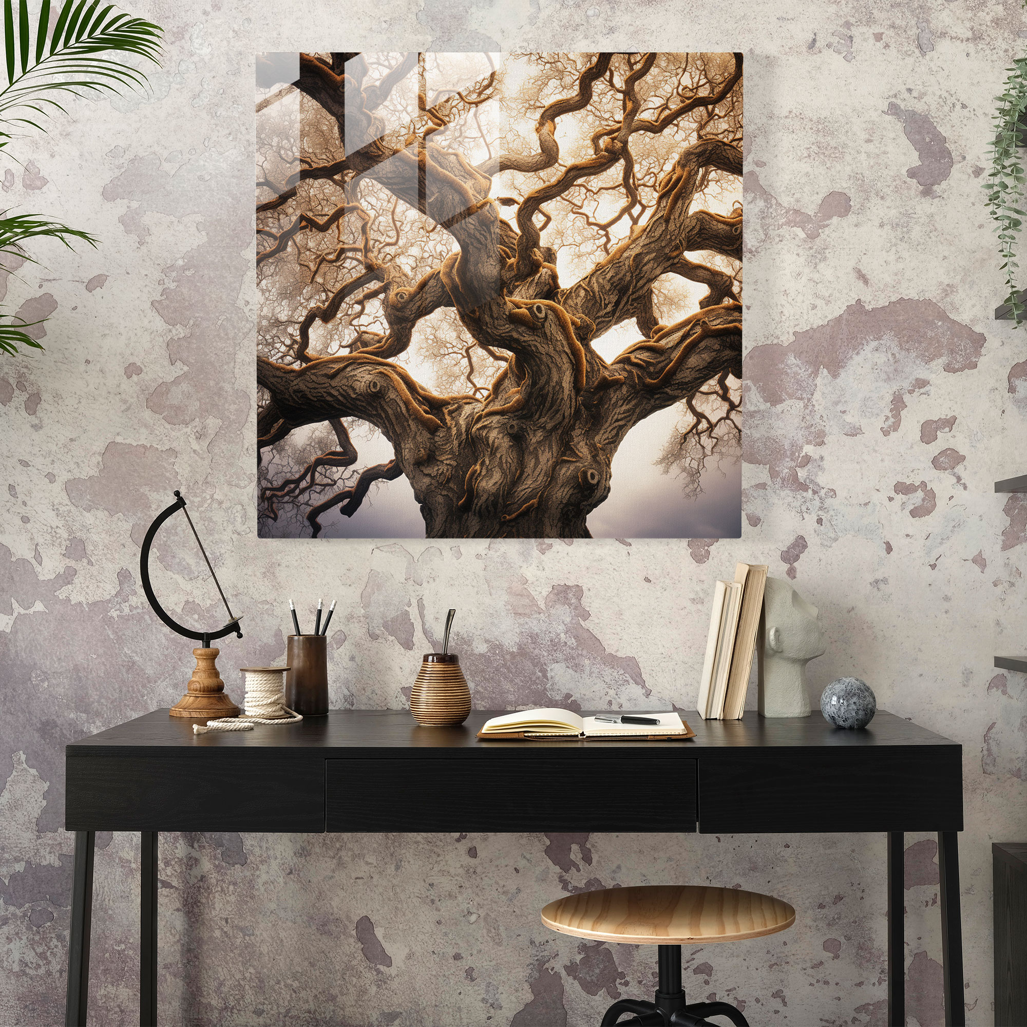Close-Up Tree Of Life Photography Canvas Print - Tree Of Life, Photography, Wall Art, Majestic