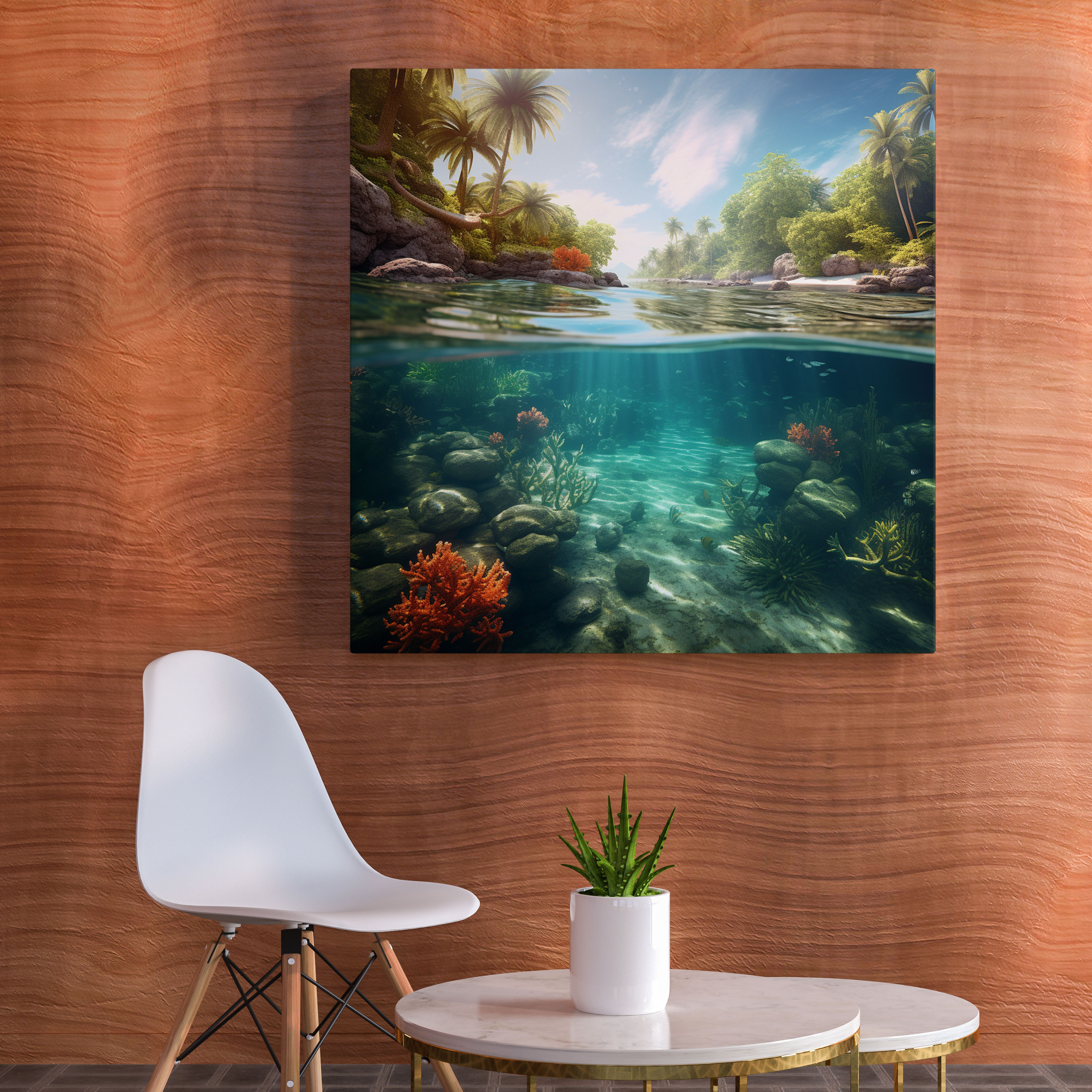 Tropical Paradise Wall Art - Tropical, Tropical, Canvas Wall Art, Canvas