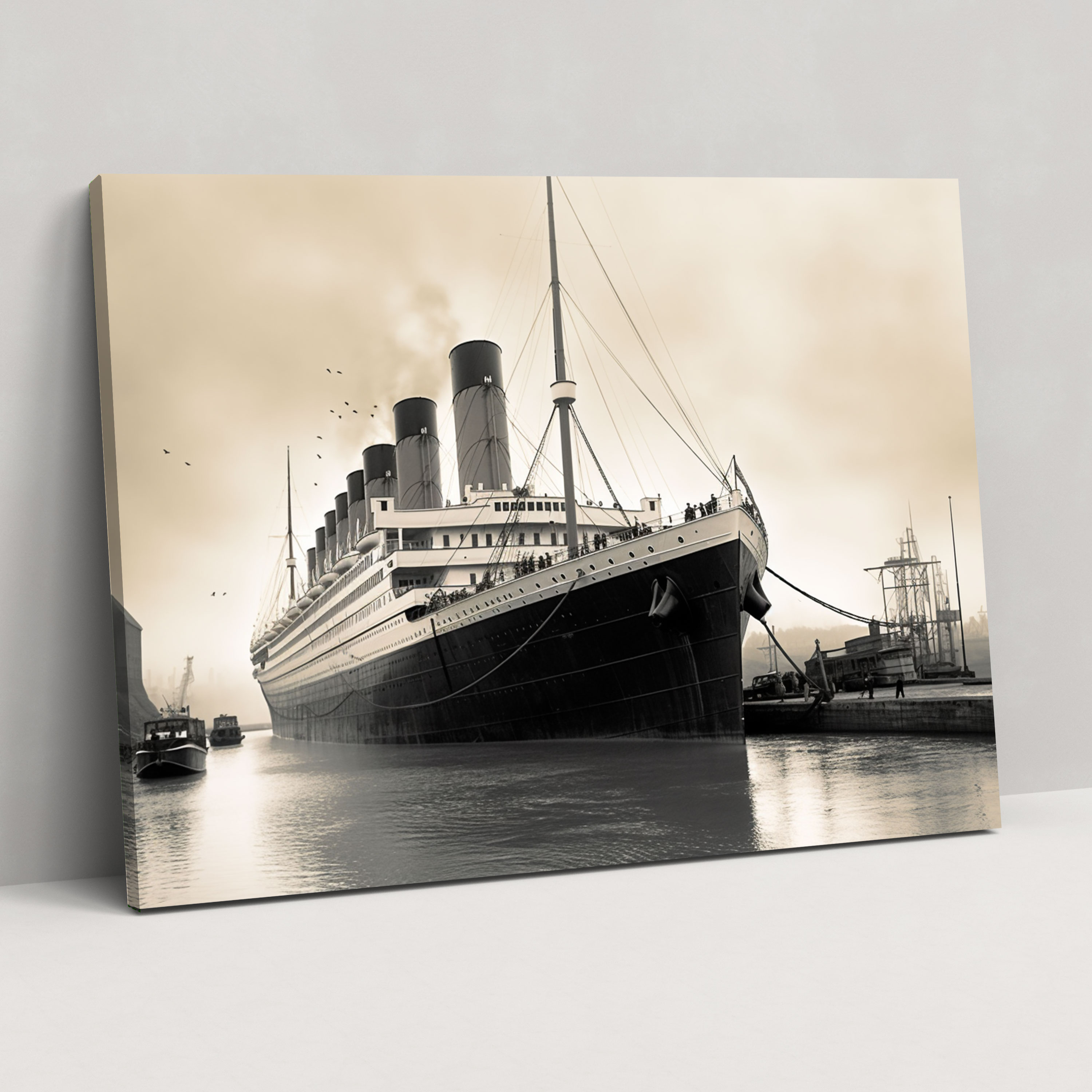 Titanic Canvas Print - Titanic, History, Southampton, Home Decoration