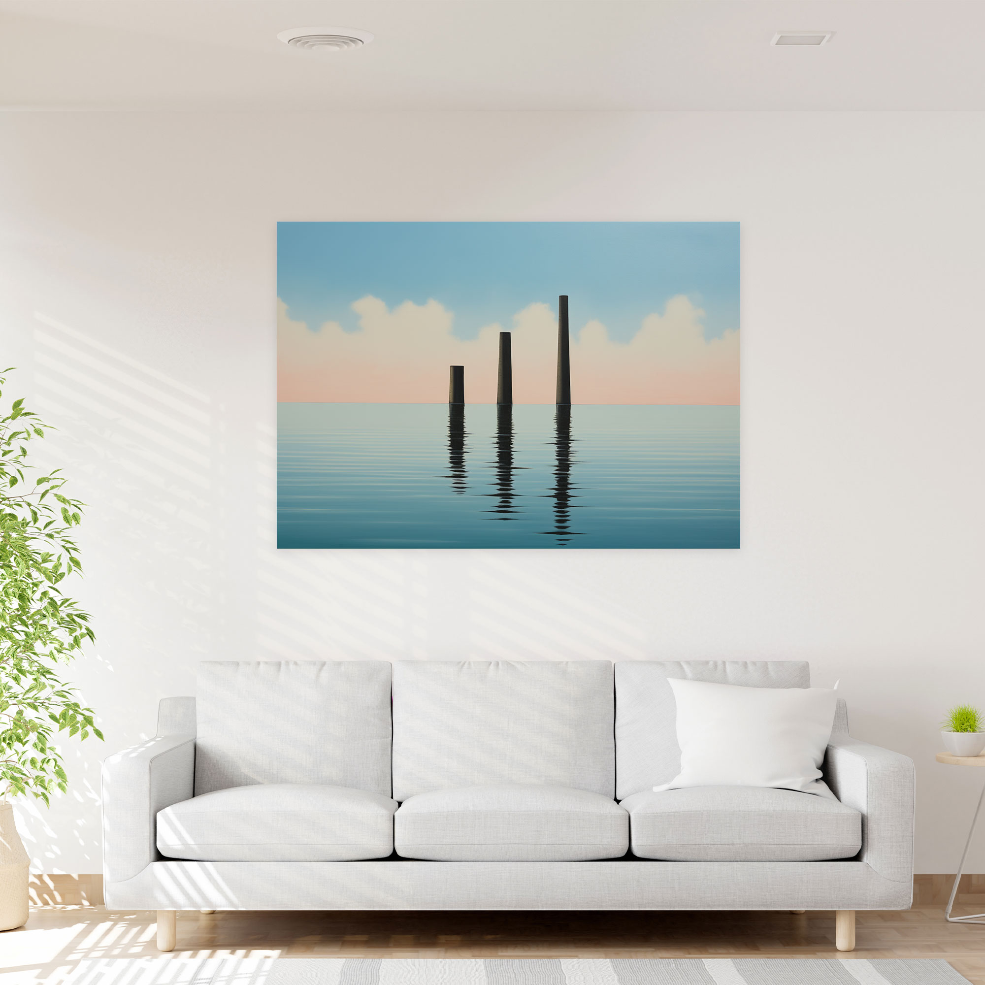 Titanic Canvas Print - Titanic, Canvas, Captivating, Smokestacks