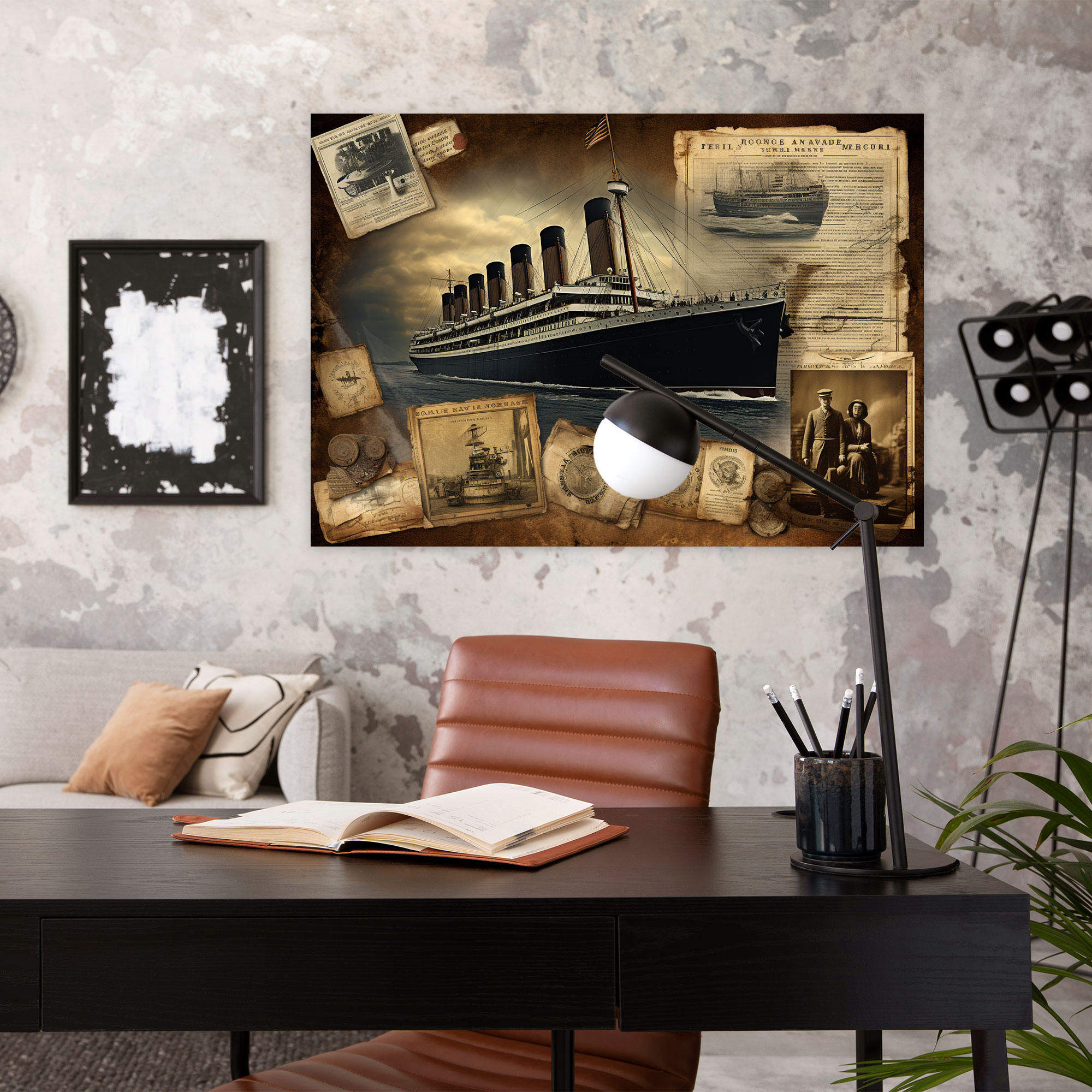 Titanic Wall Art Collage - Titanic, Titanic, Home Decoration, Historical Significance
