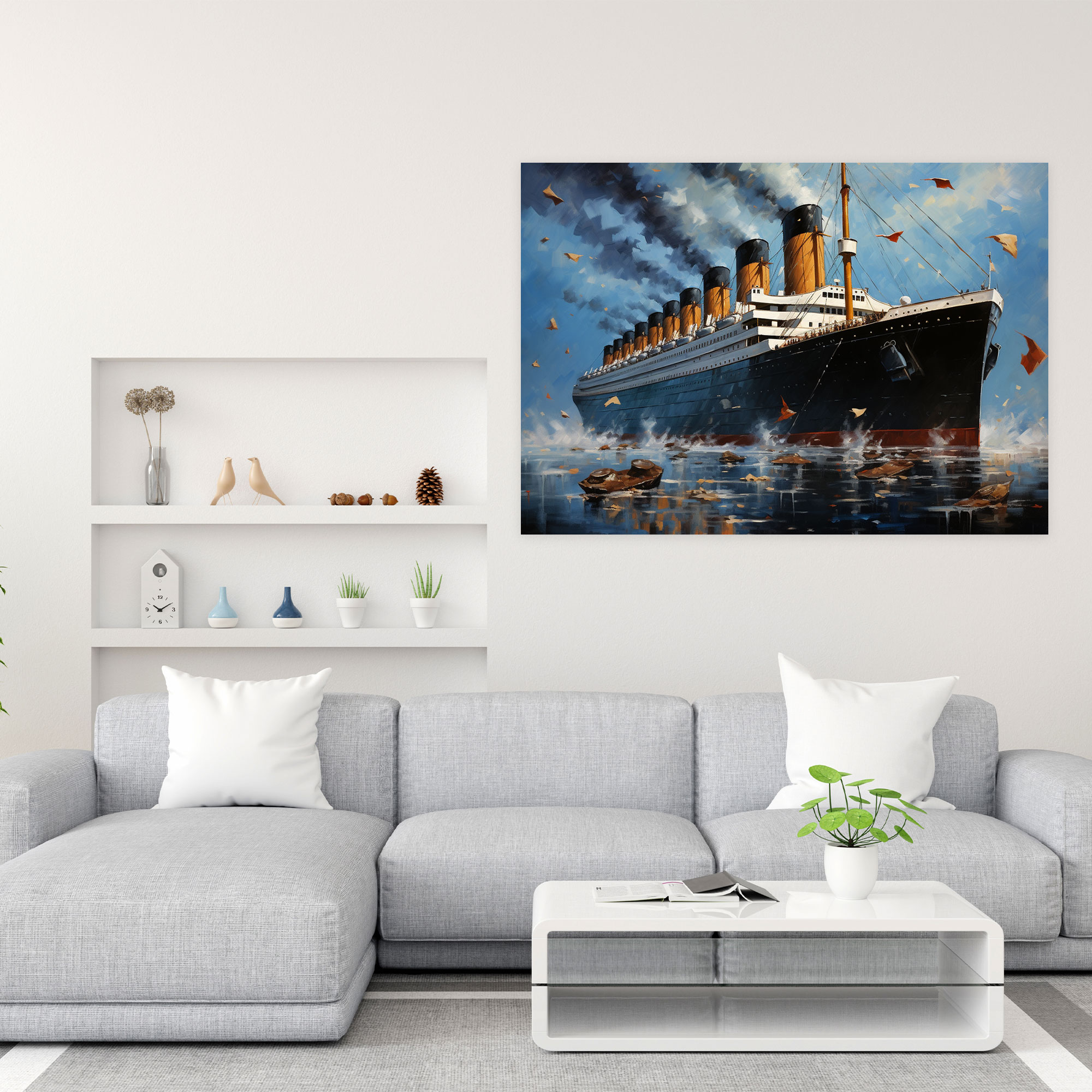 Titanic Canvas Print - Titanic, Canvas Wall Art, Titanic, Canvas