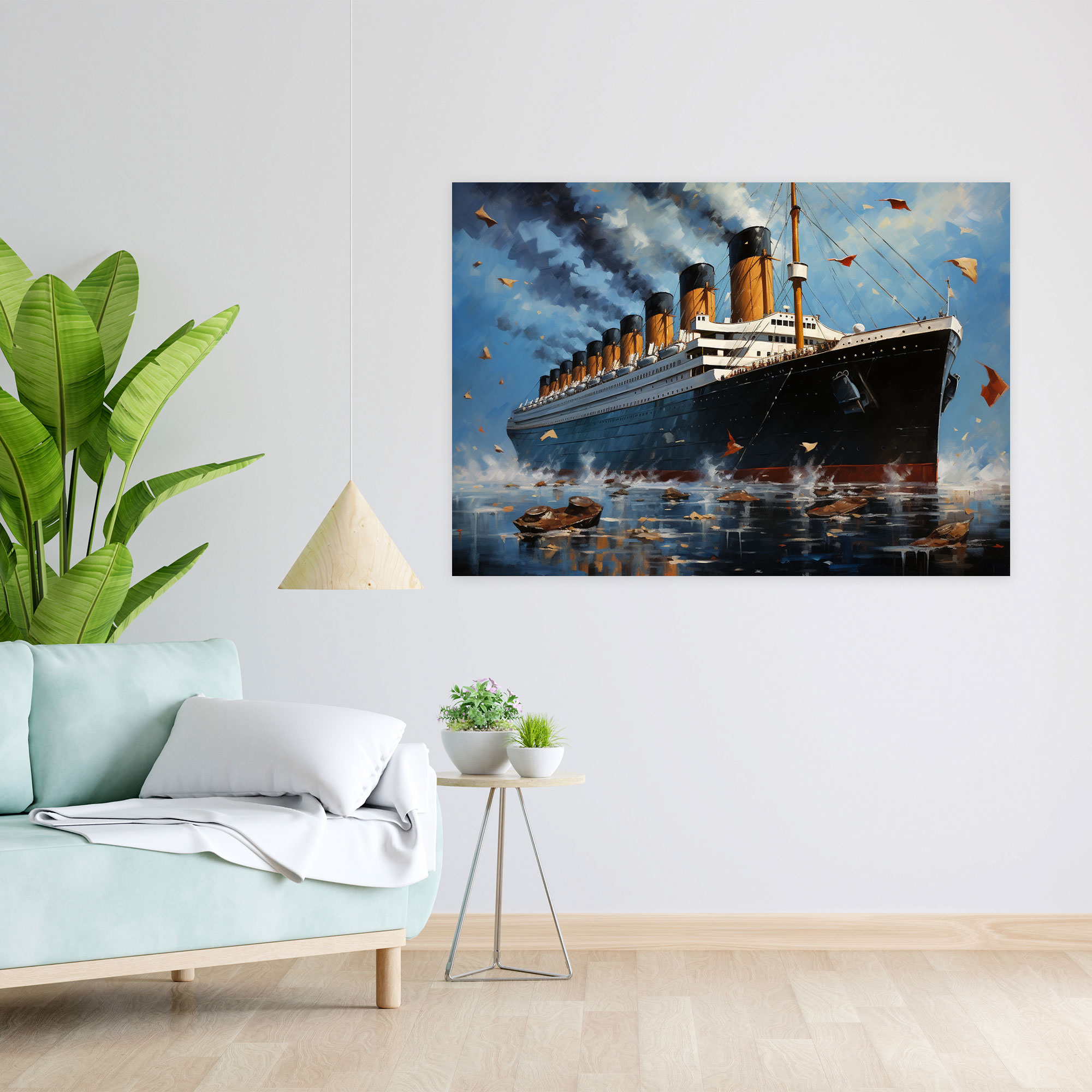 Titanic Canvas Print - Titanic, Canvas Wall Art, Titanic, Canvas