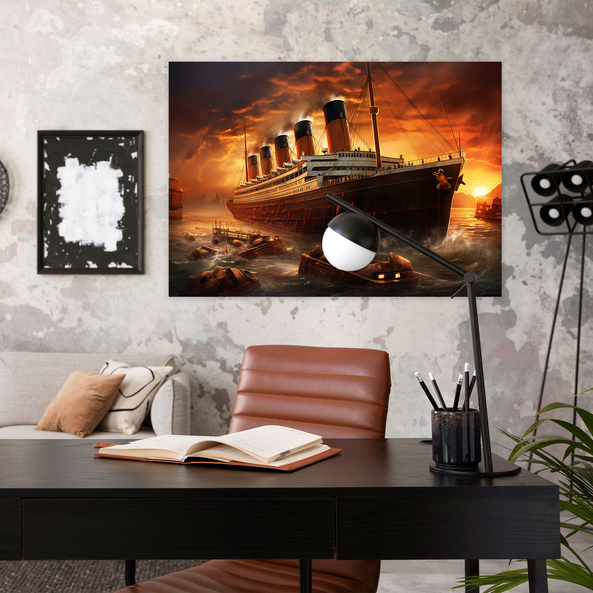 Titanic Wall Art - Titanic, Home Decoration, Titanic, Canvas Wall Art
