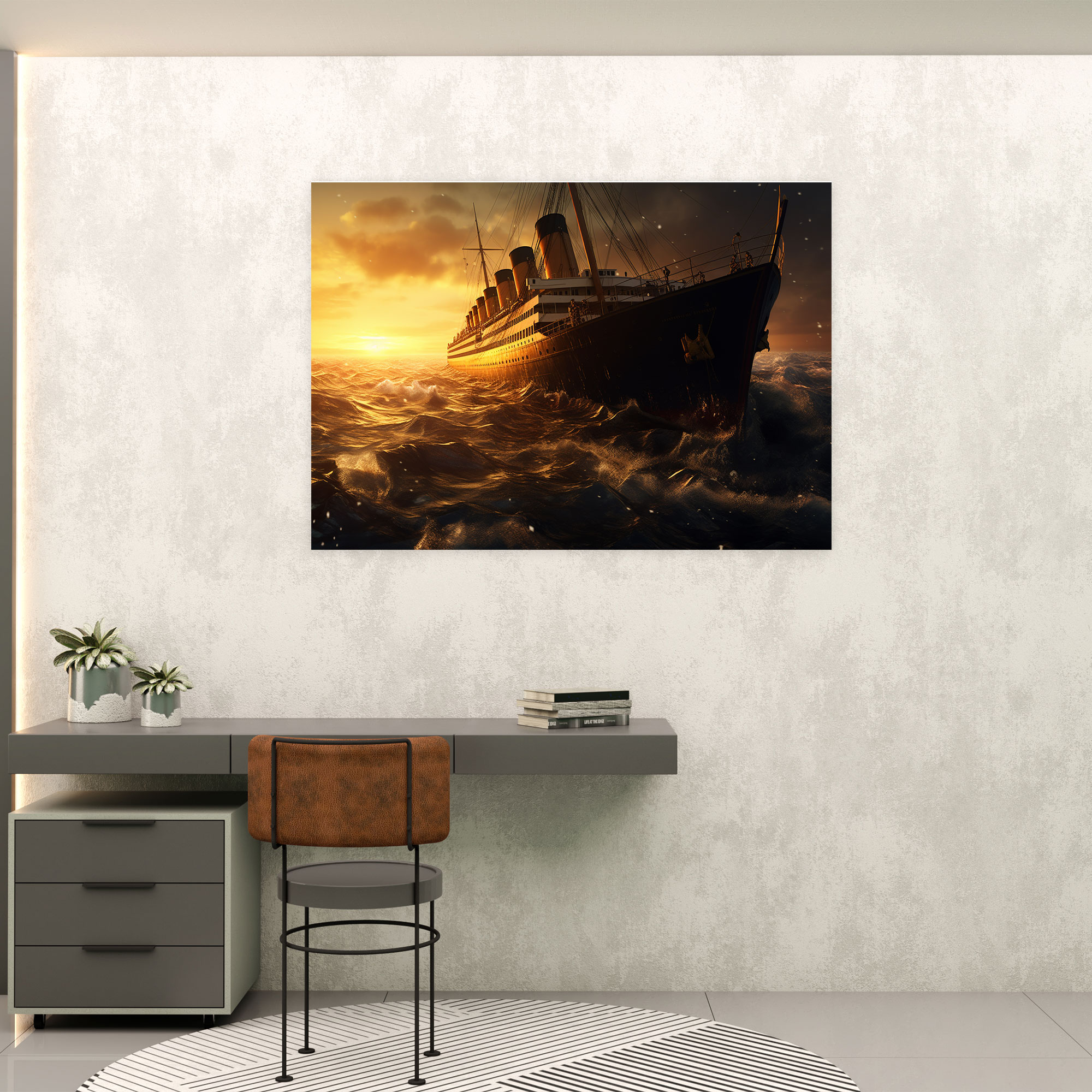 Titanic Wall Decoration - Titanic, Titanic, Canvas, Wall Art