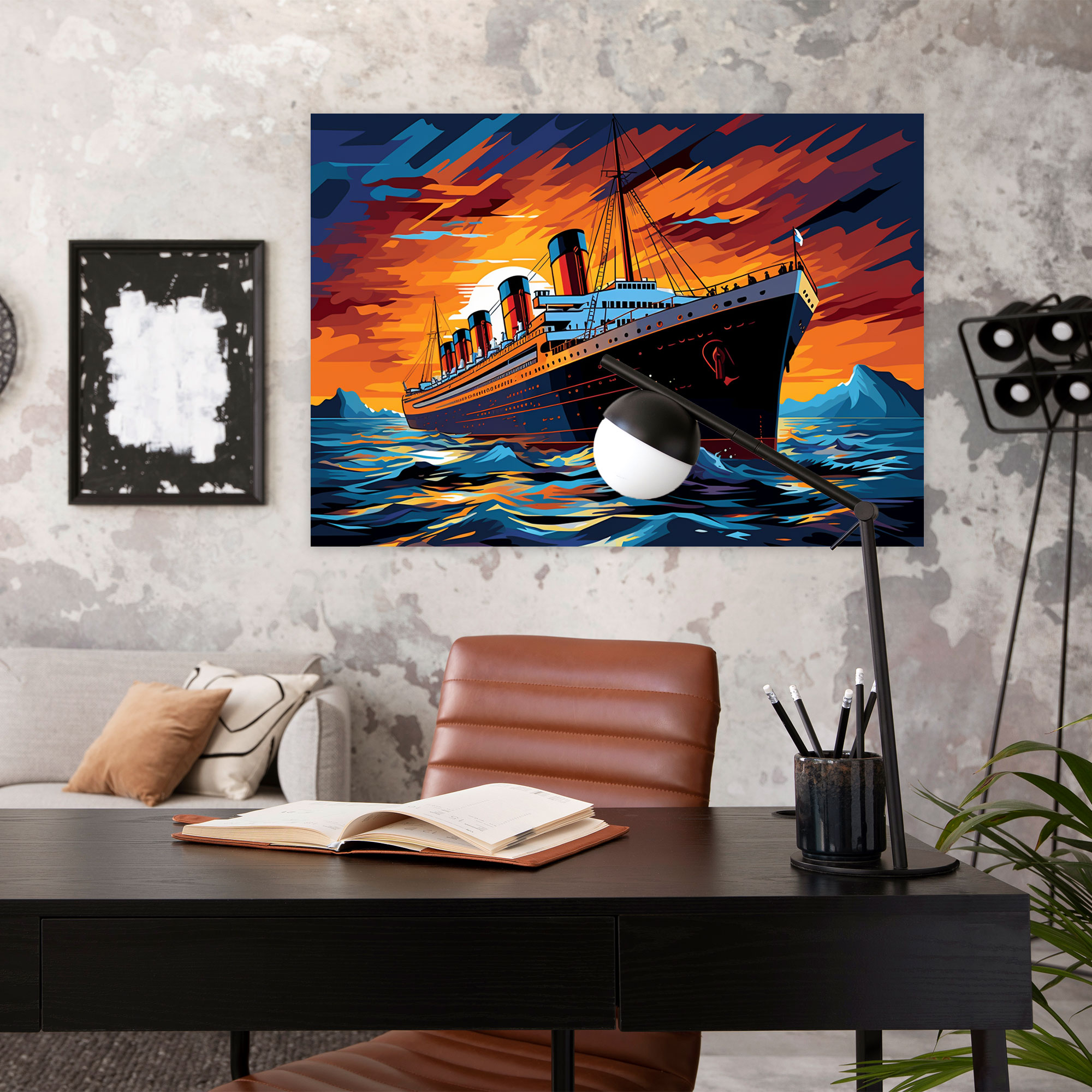 Titanic Canvas Print - Titanic, Timeless Charm, Canvas, Home Decoration