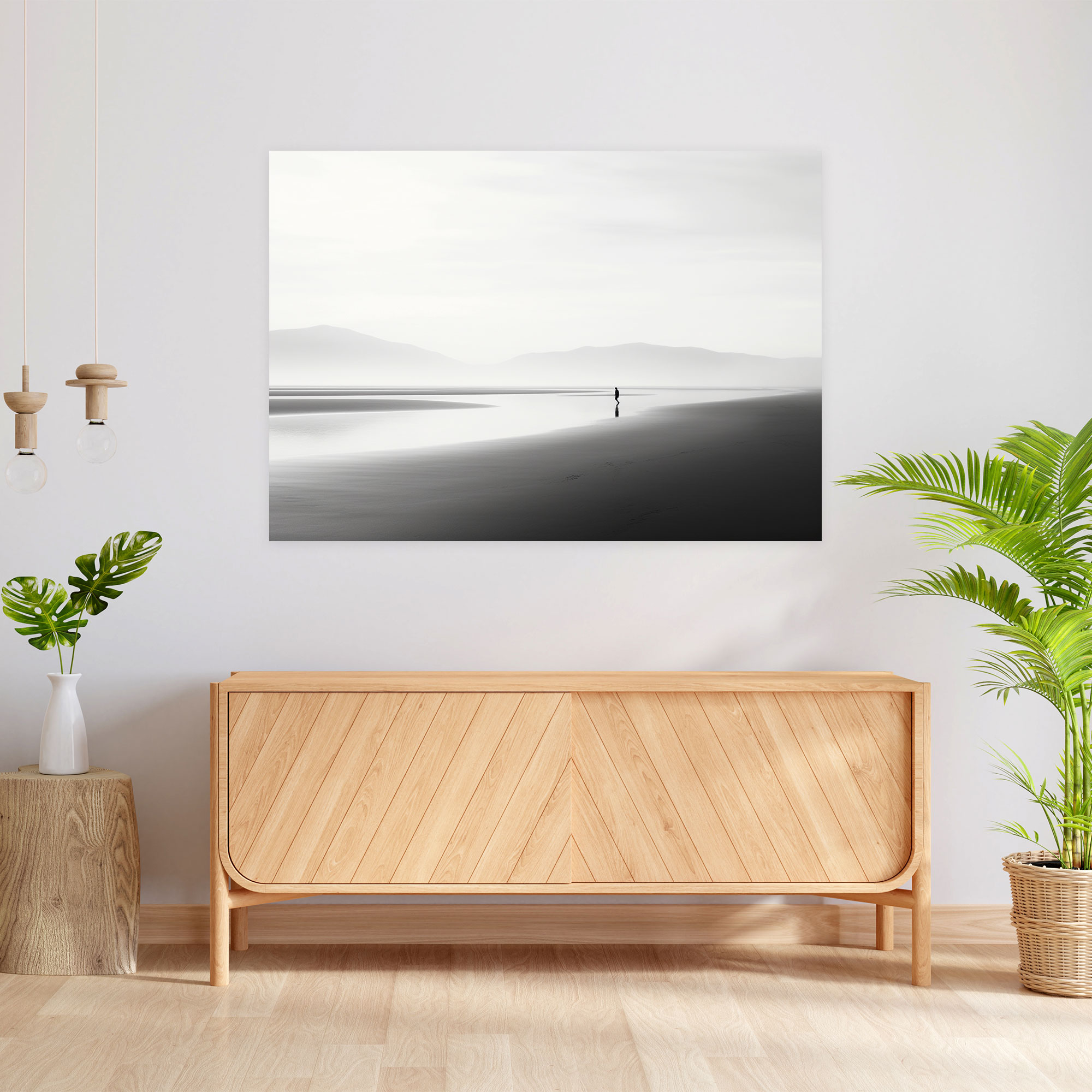 Travel Canvas Print - Solitary Beach - Travel, Travel, Canvas, Canvas Wall Art