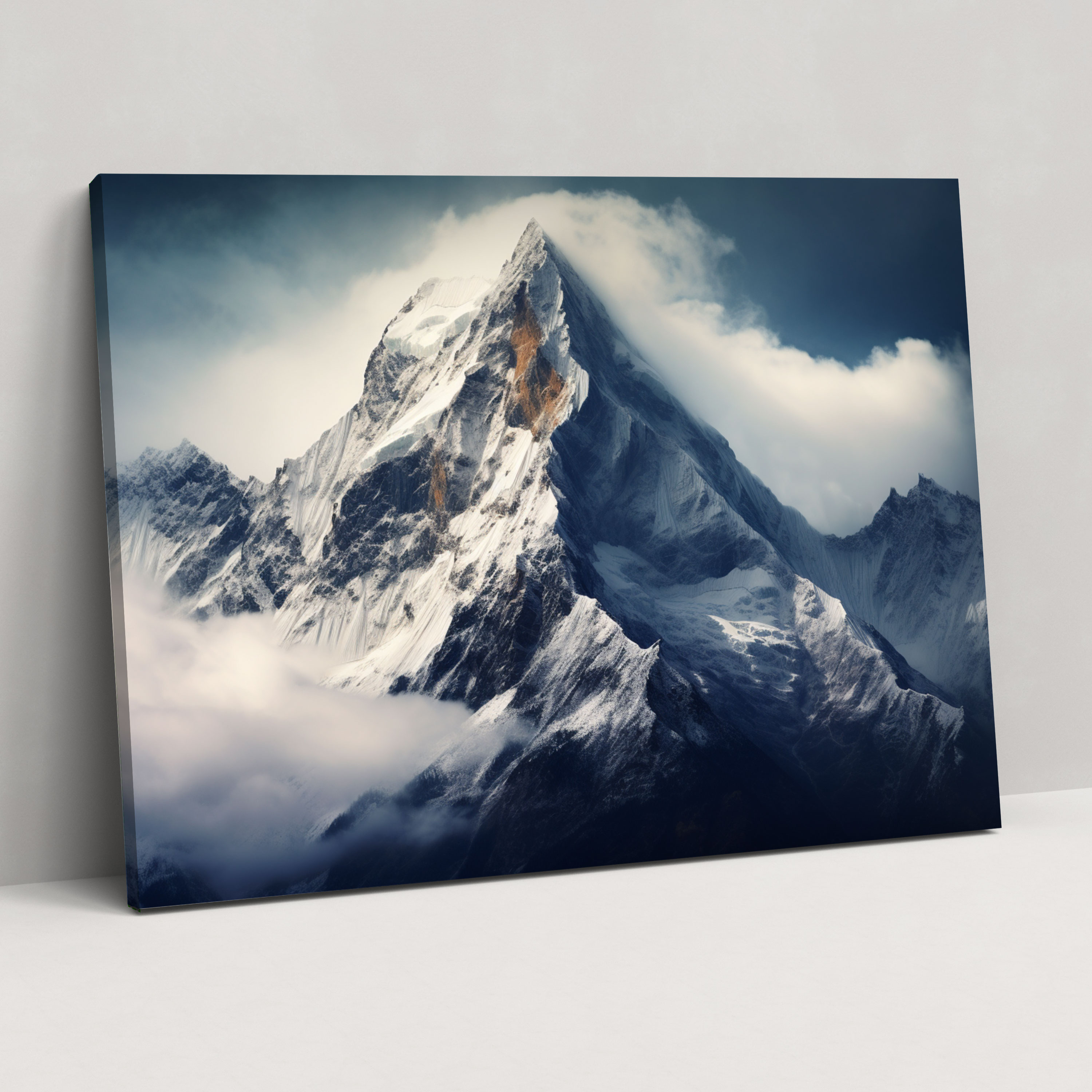 Mountain Majesty Canvas Print - Travel, Mountain Peak, Wall Art, Canvas Print
