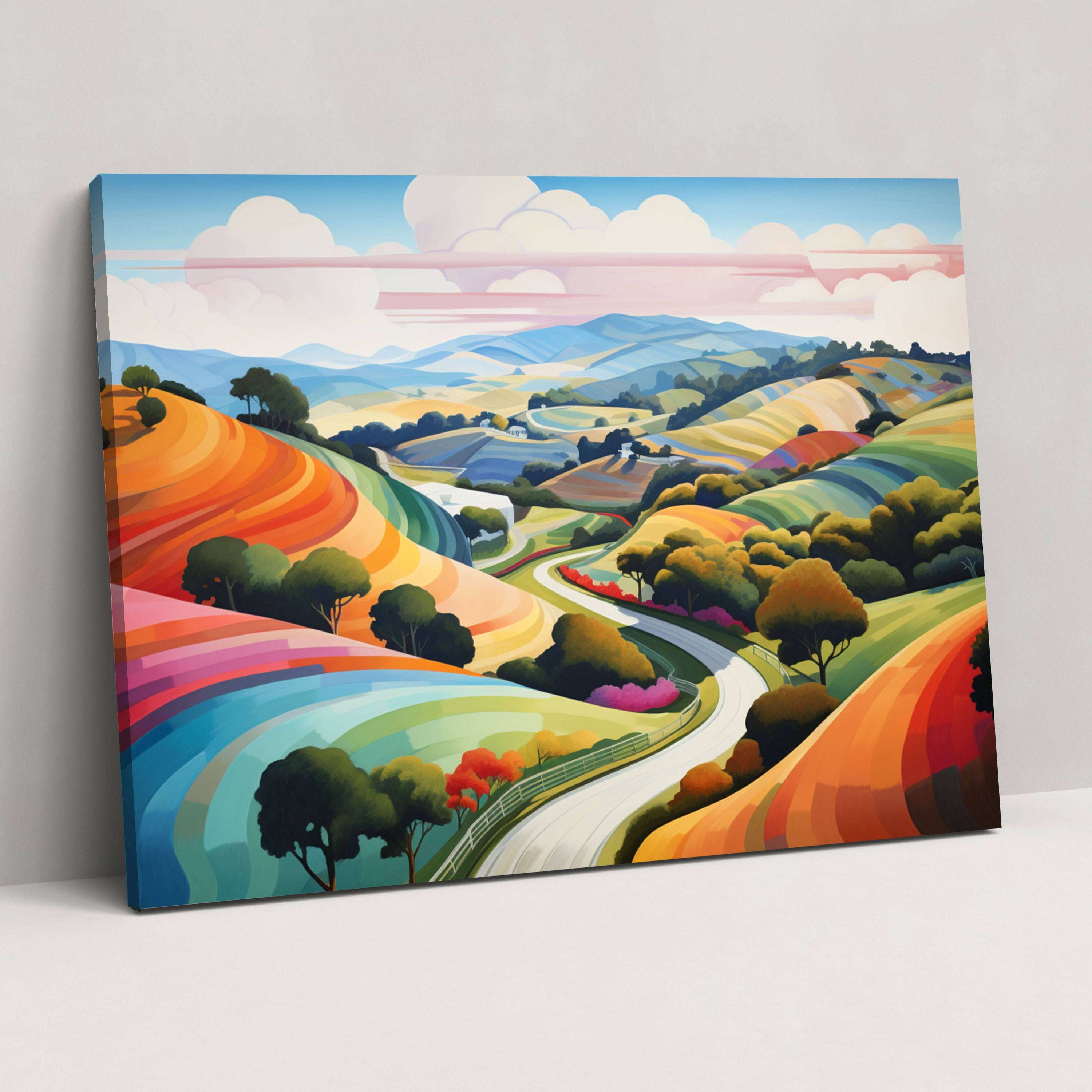 Travel Canvas Wall Art - Countryside Landscape - Travel, Canvas, Countryside, Travel