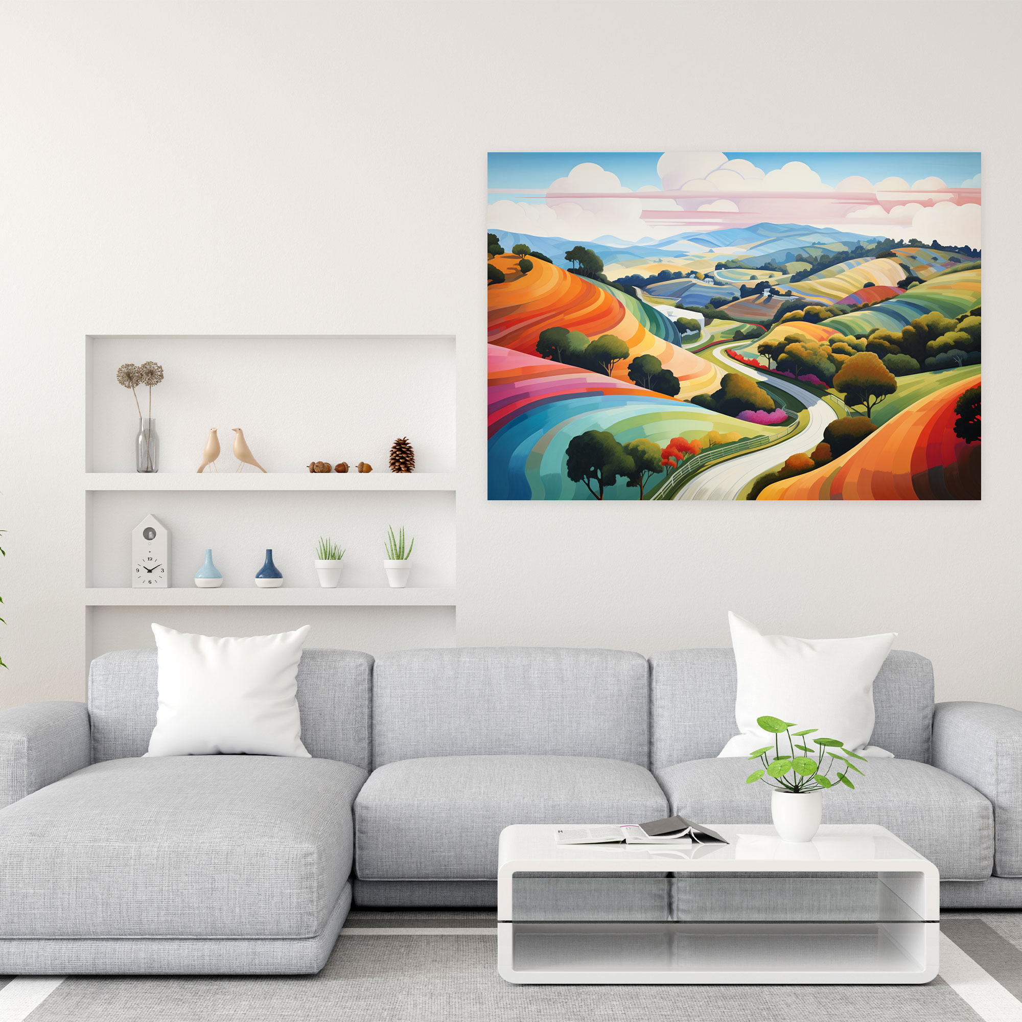 Travel Canvas Wall Art - Countryside Landscape - Travel, Canvas, Countryside, Travel