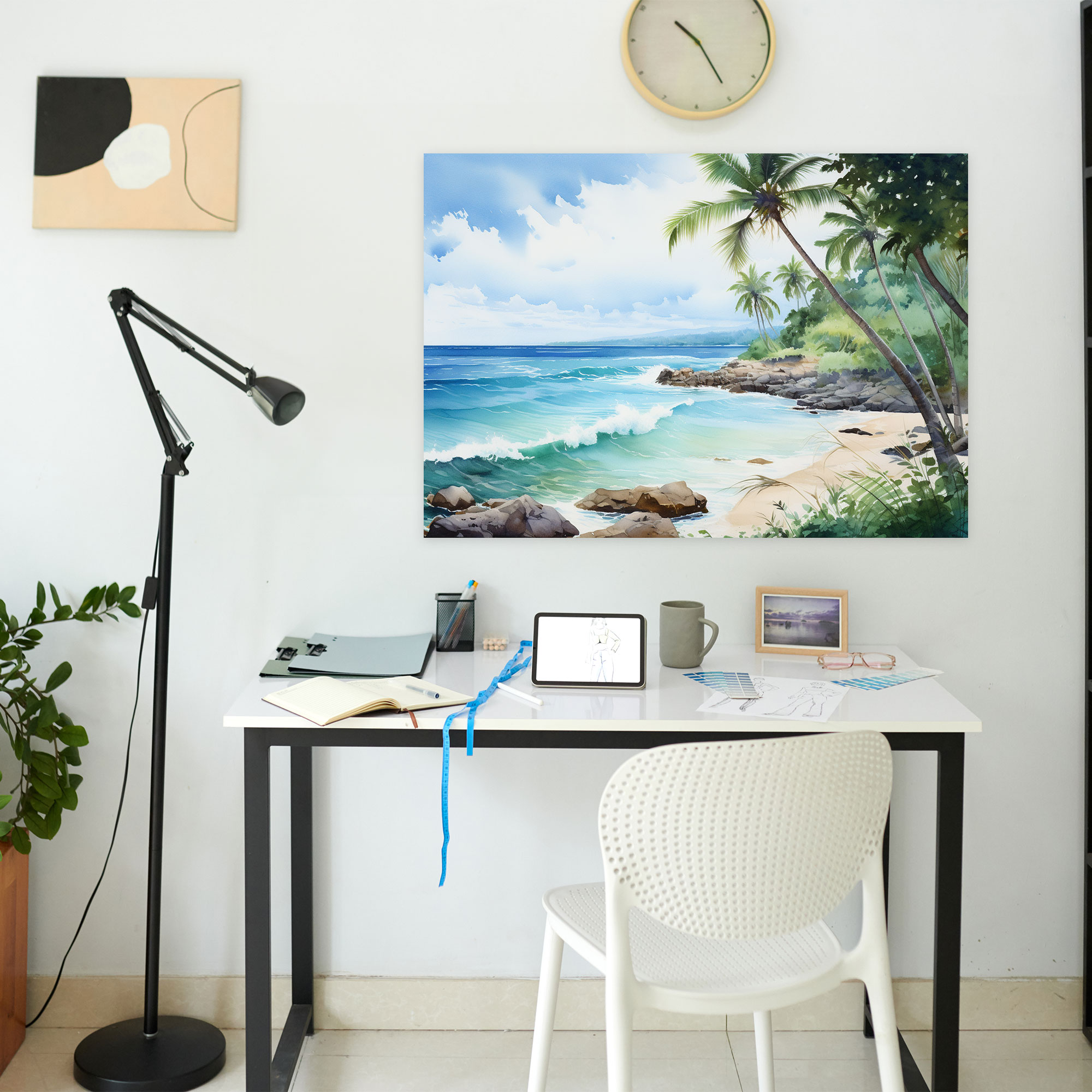 Travel Canvas Print - Tropical Beach - Travel, Wall Decoration, Canvas Wall Art, Canvas