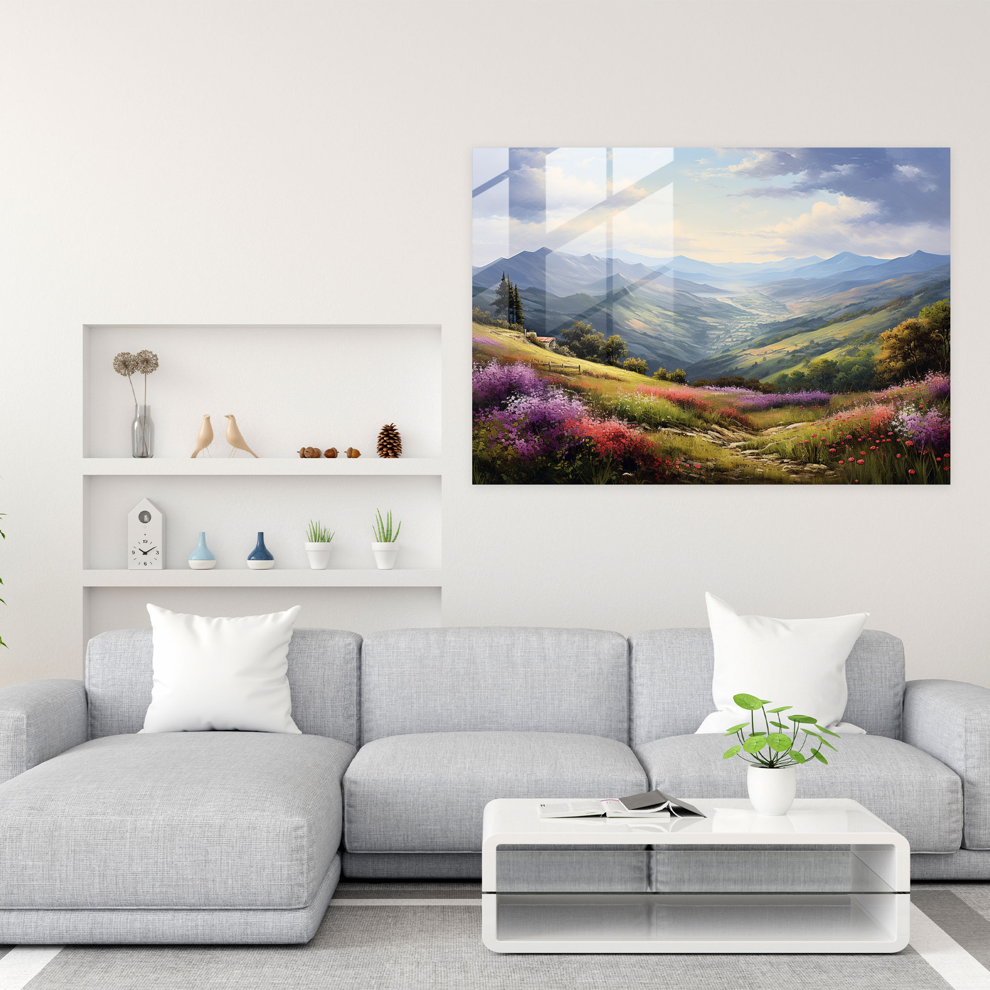 Travel Glass Print - Travel, Travel, Realistic, Oil Painting