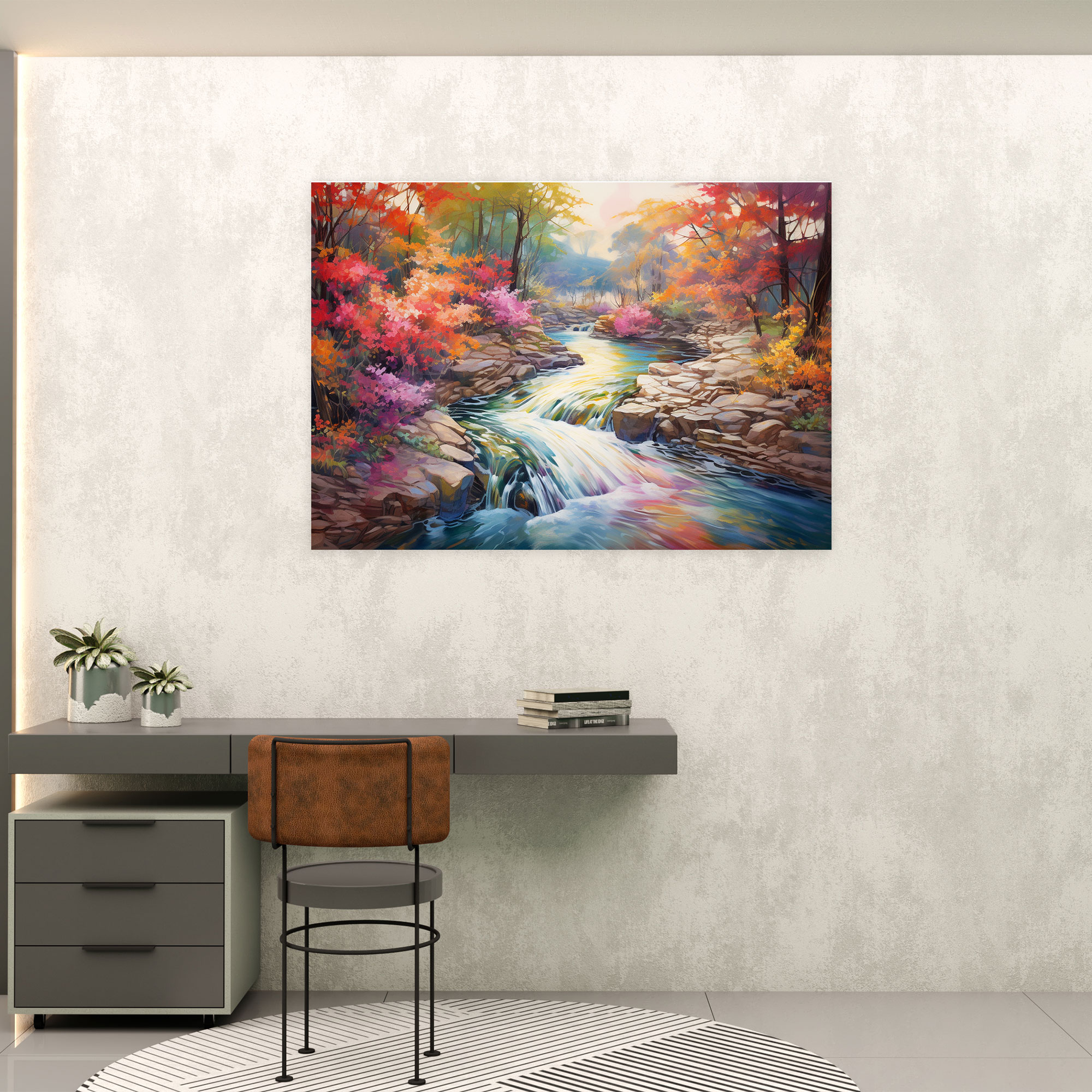 Zen Garden Canvas Print Art - The Zen Garden, Wall Art, Home Decoration, Wall Decoration