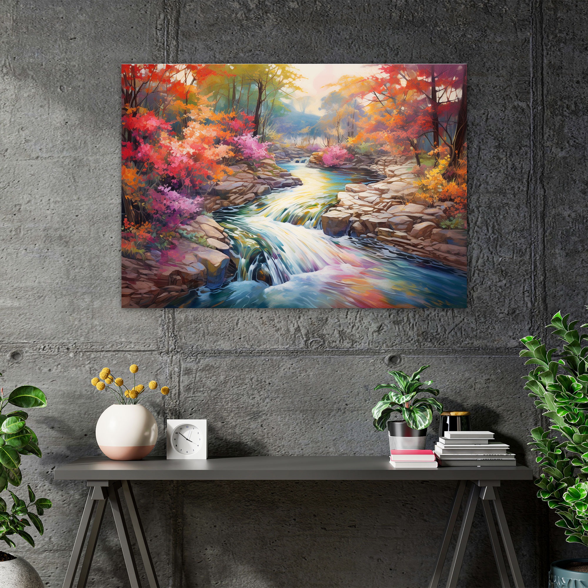 Zen Garden Canvas Print Art - The Zen Garden, Wall Art, Home Decoration, Wall Decoration