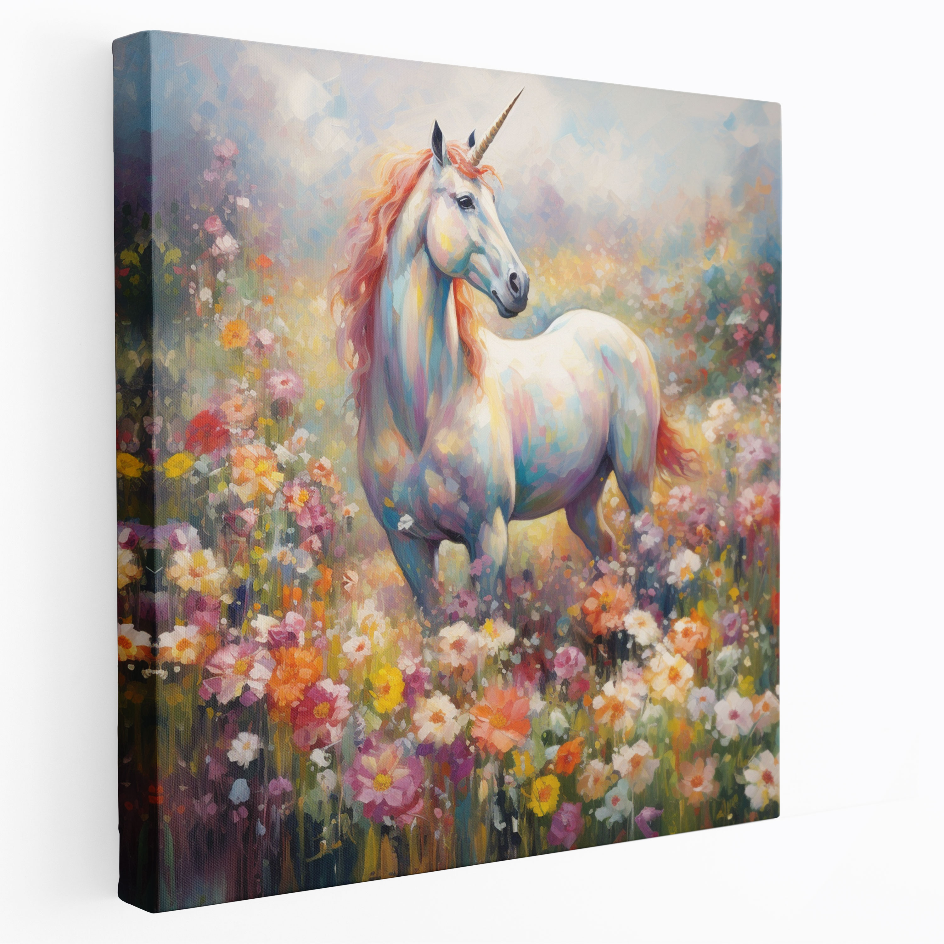 Dreamy Unicorn Canvas Print - Unicorn, Canvas Print, Unicorn, Wall Art