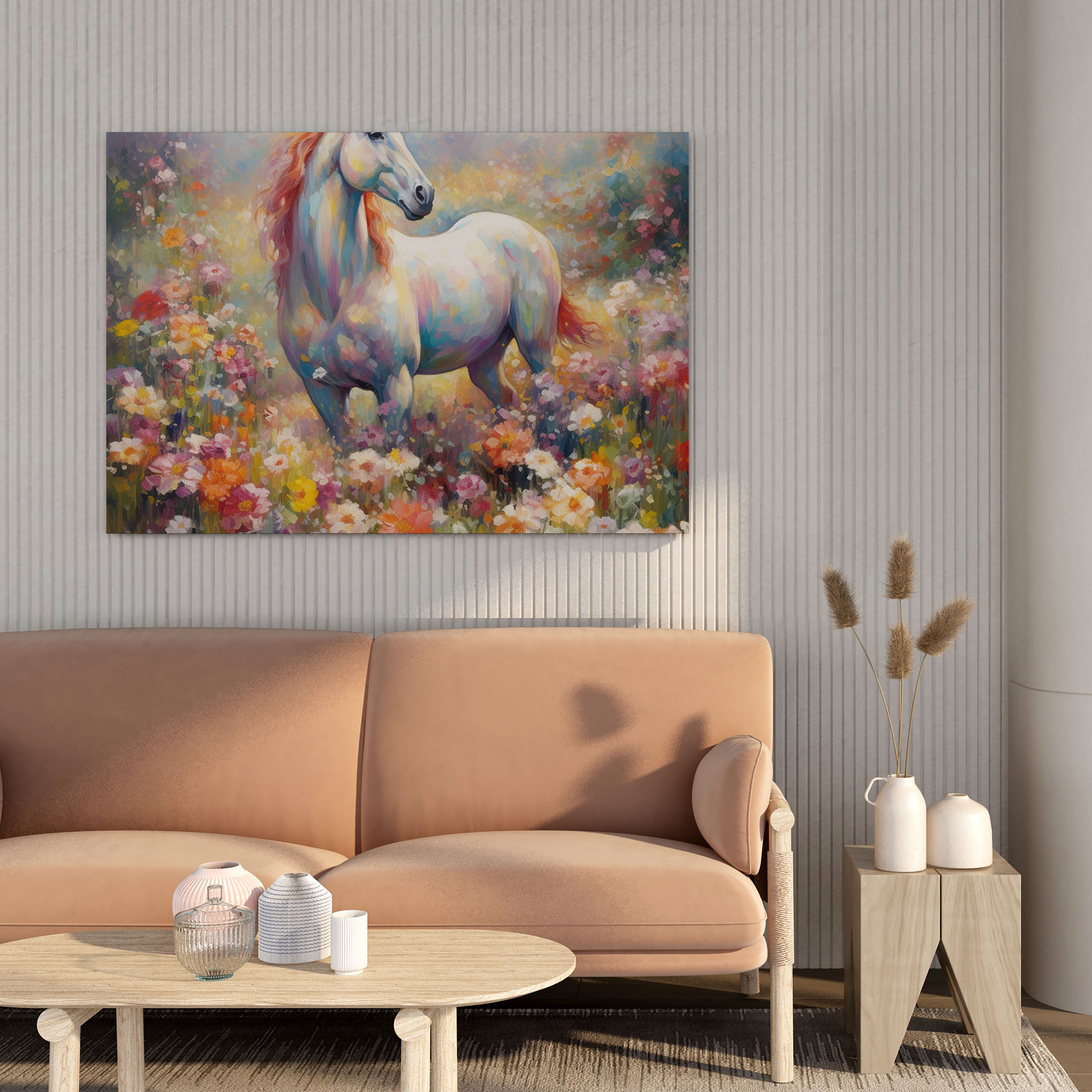 Dreamy Unicorn Canvas Print - Unicorn, Canvas Print, Unicorn, Wall Art
