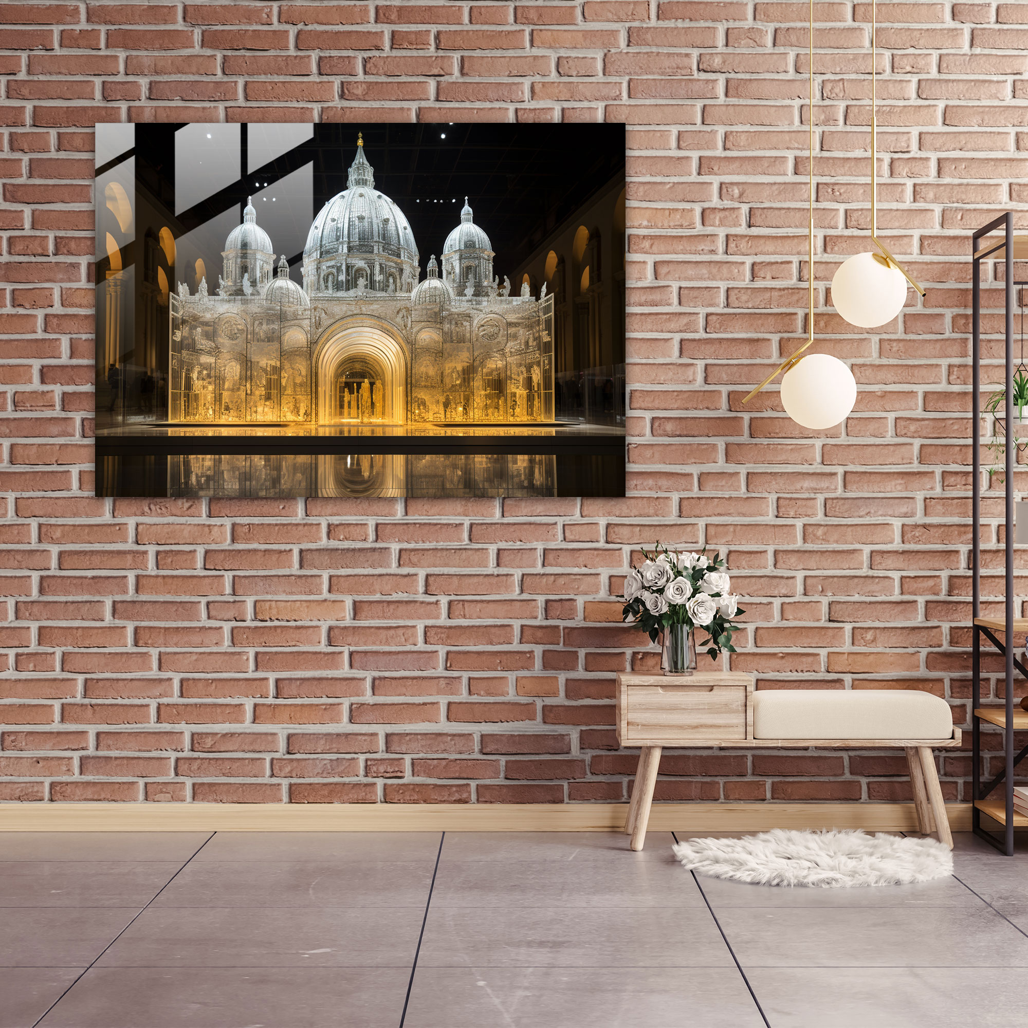 St. Paul's Glass Art - Vatican, Glass Art, Home Decoration, Contemporary Glass Sculpture