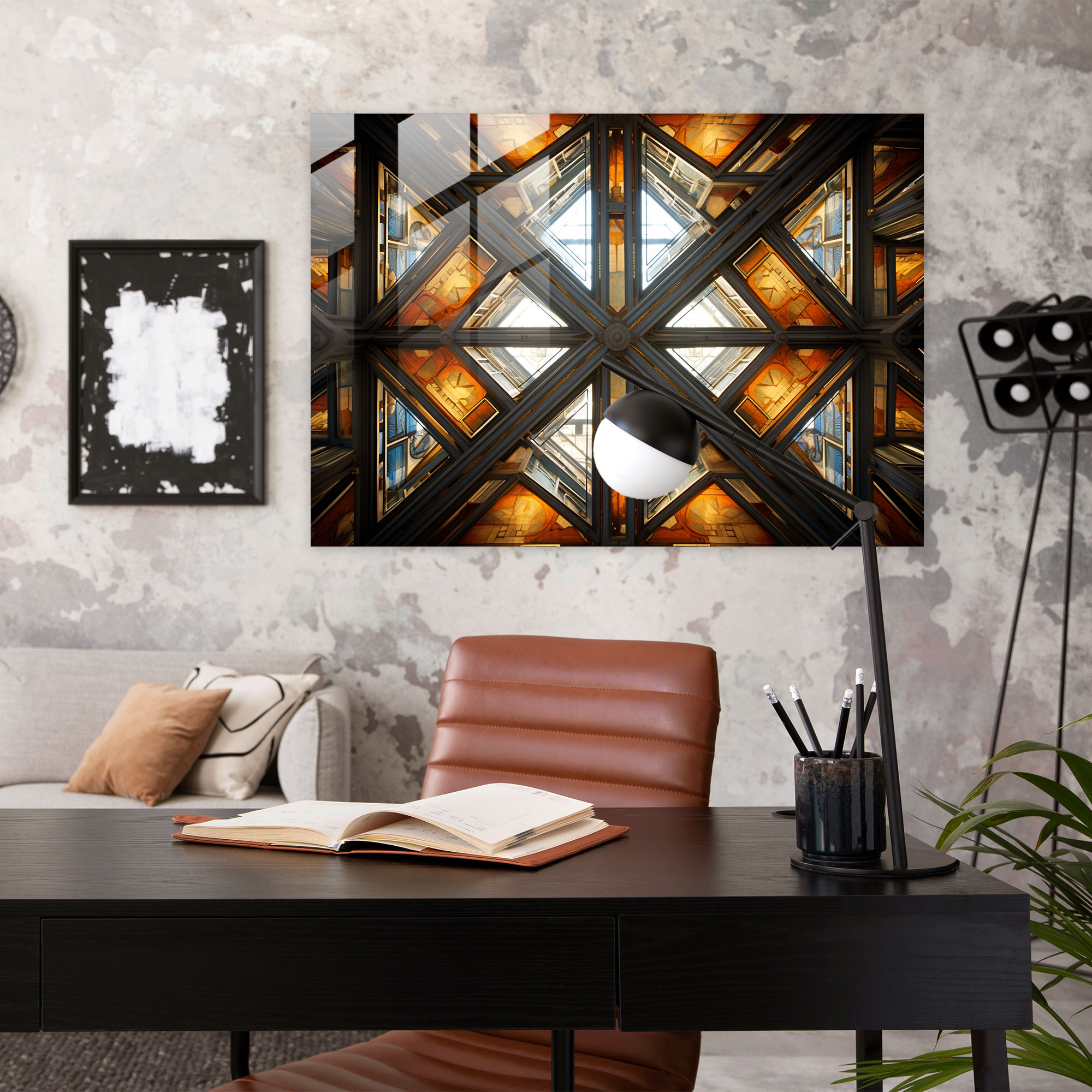 Vatican Geometric Glass Art - Vatican, Vatican, Glass Wall Art, Logic And Hidden Knowledge