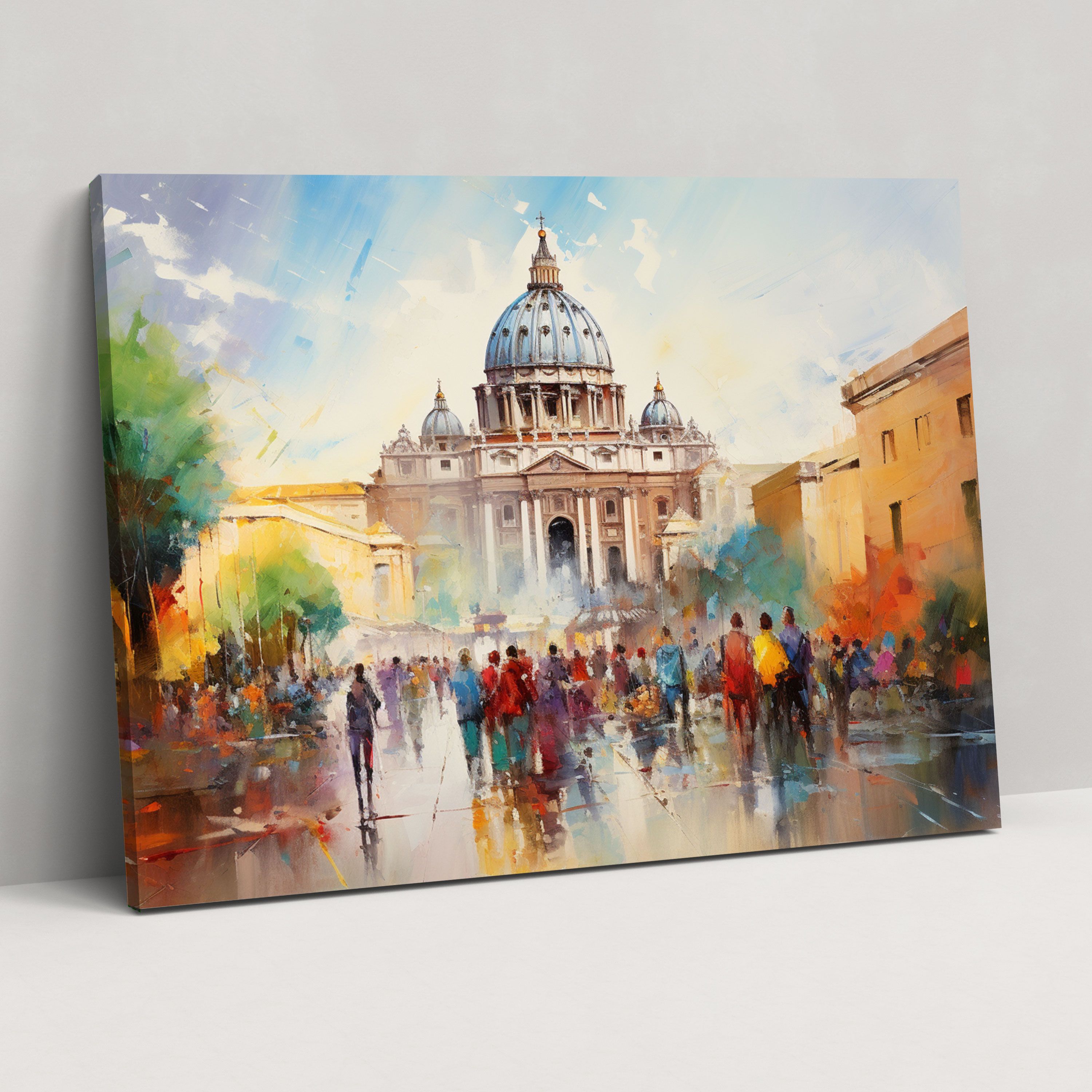 Vatican Museums Canvas Print - Vatican, Wall Art, Wall Decoration, Canvas Print