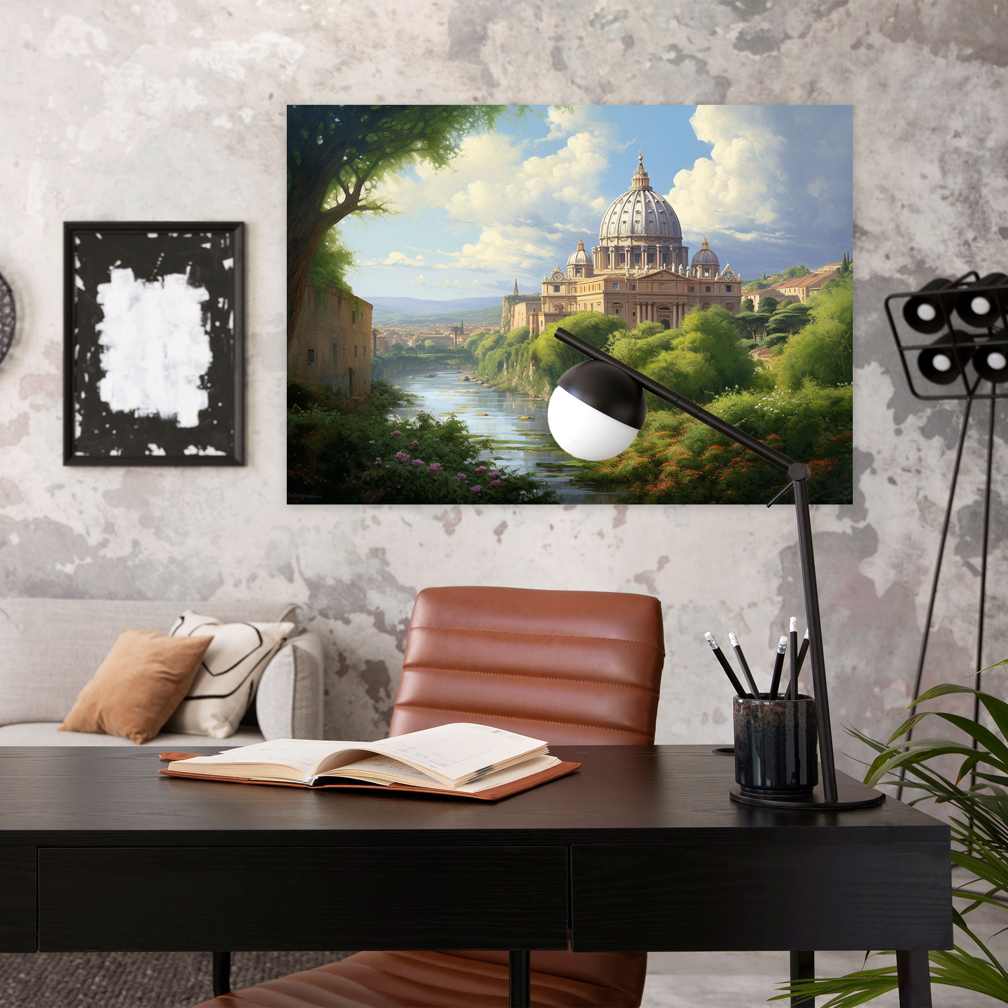 St. Peter's Basilica Canvas Print - Vatican, Canvas Wall Art, Canvas, St. Peter's Basilica