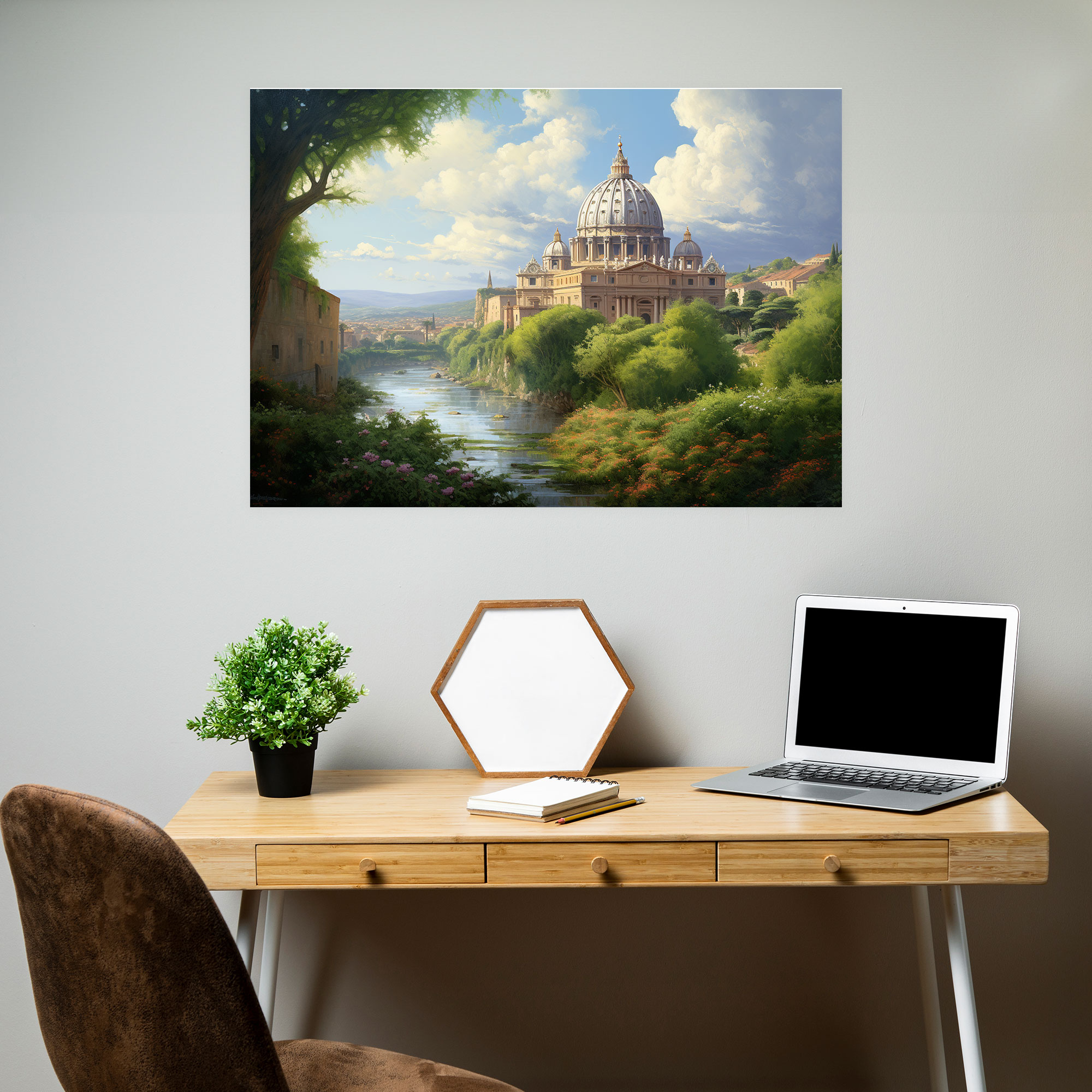 St. Peter's Basilica Canvas Print - Vatican, Canvas Wall Art, Canvas, St. Peter's Basilica