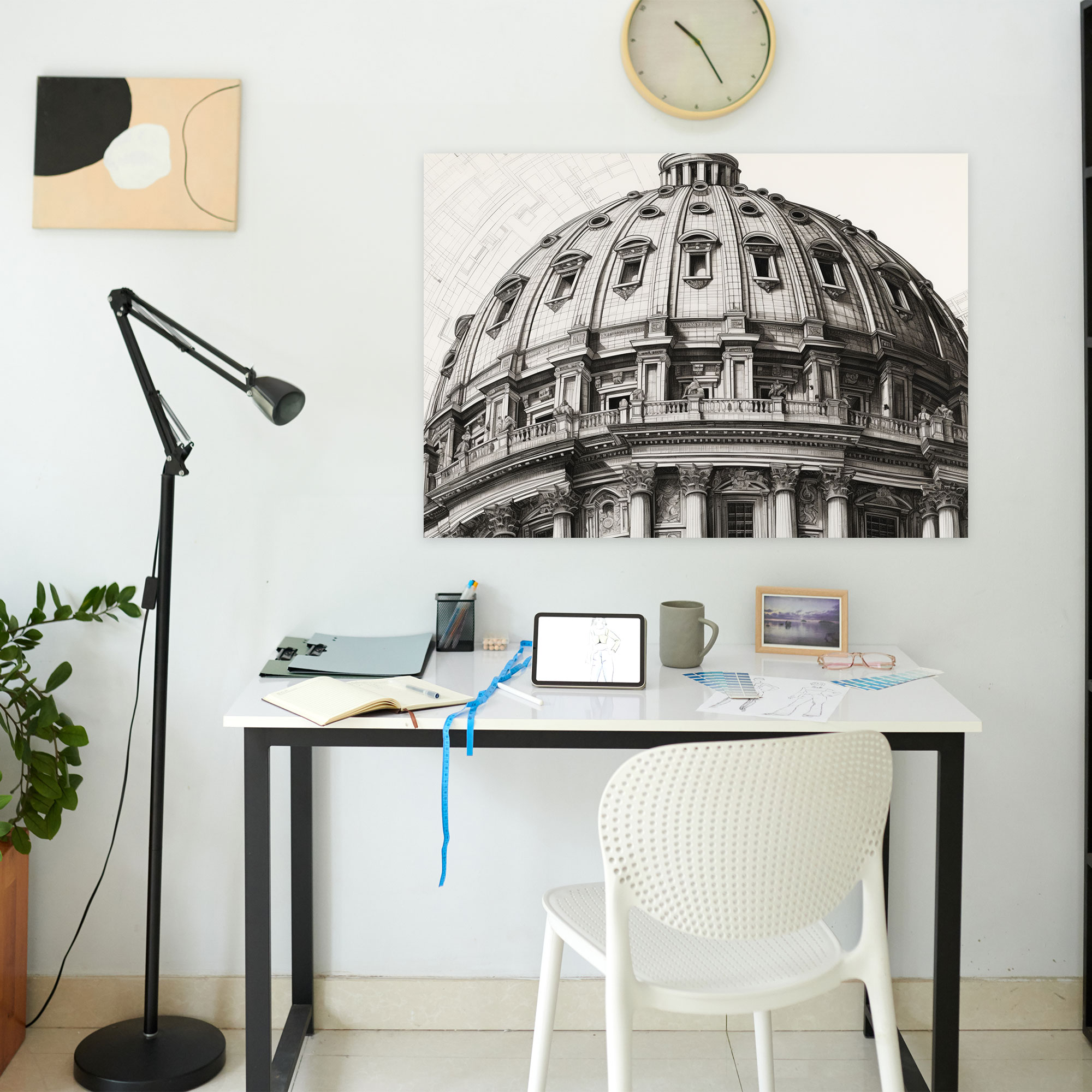 Vatican Dome Canvas Print - Vatican, Canvas Wall Art, Wall Decoration, Canvas