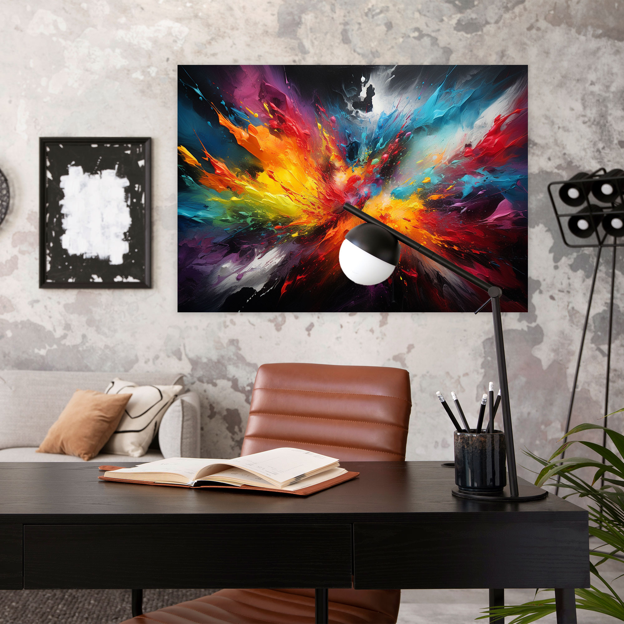 Volcano Canvas Print - Volcano, Canvas, Home Decoration, Canvas Wall Art