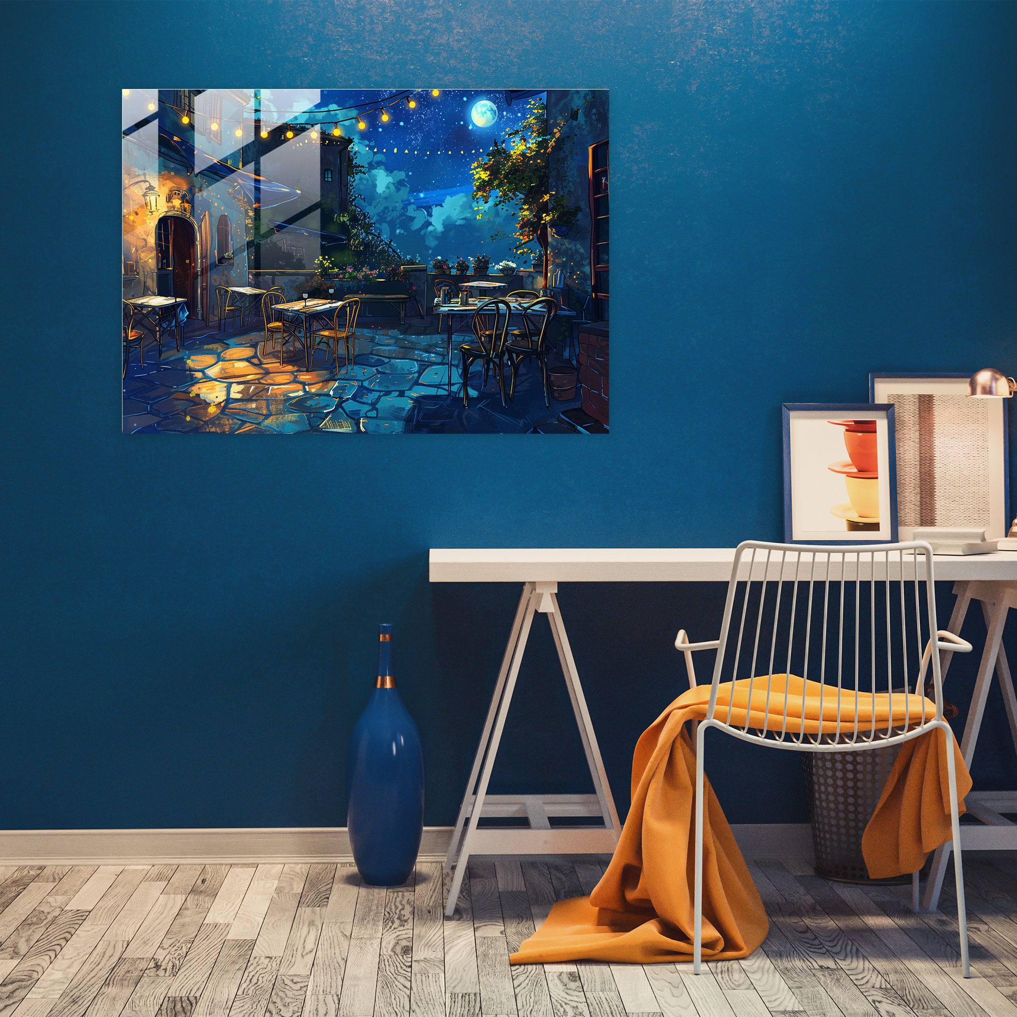 Vincent Van Gogh Home Decoration - Café Terrace At Night - Vincent Van Gogh, Vincent Van Gogh, Wall Decoration, Modern Art