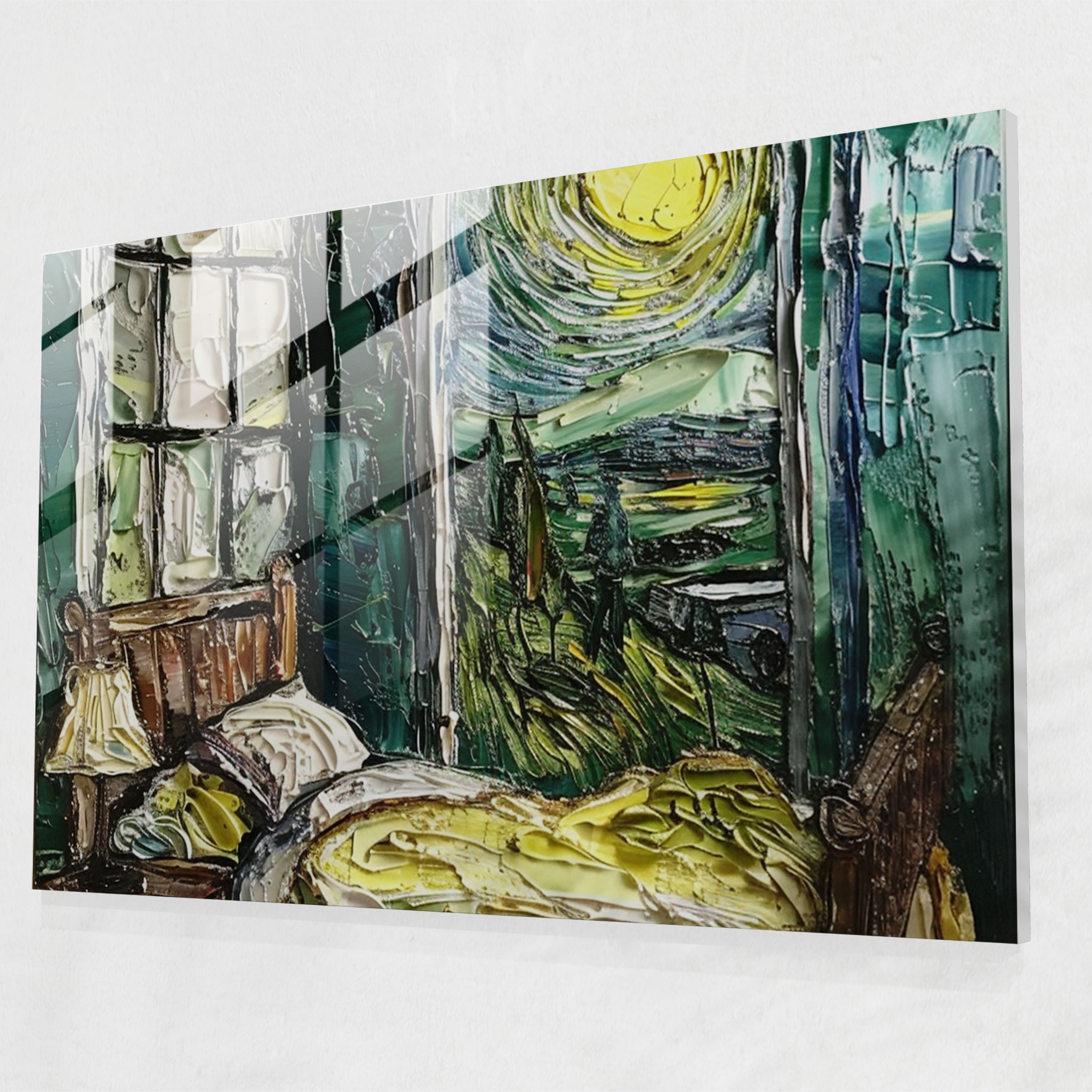 Vincent Van Gogh Wall Decoration: The Bedroom, 20X30 - Vincent Van Gogh, Vincent Van Gogh, Wall Decoration, Home Decoration