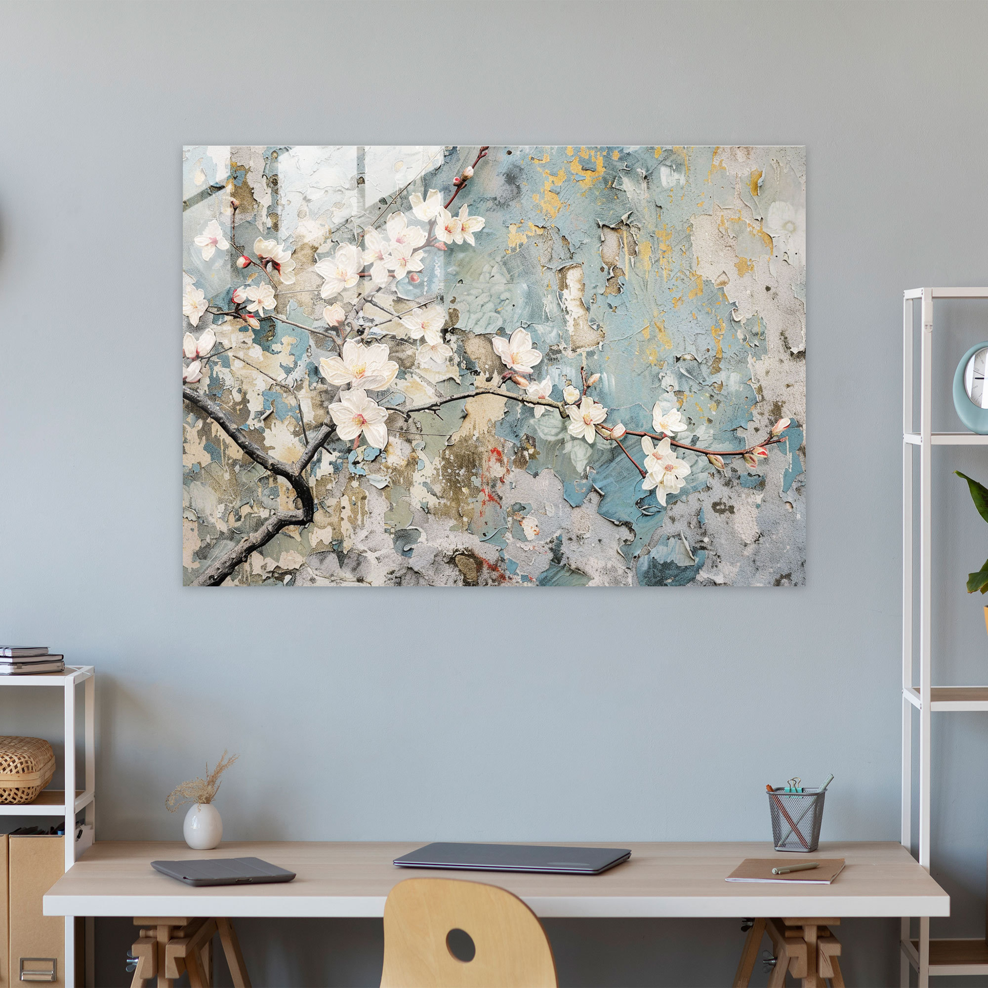 Vincent Van Gogh Wall Decoration - Serene Almond Blossoms - Vincent Van Gogh, Vincent Van Gogh, Serene Atmosphere, Almond Blossoms