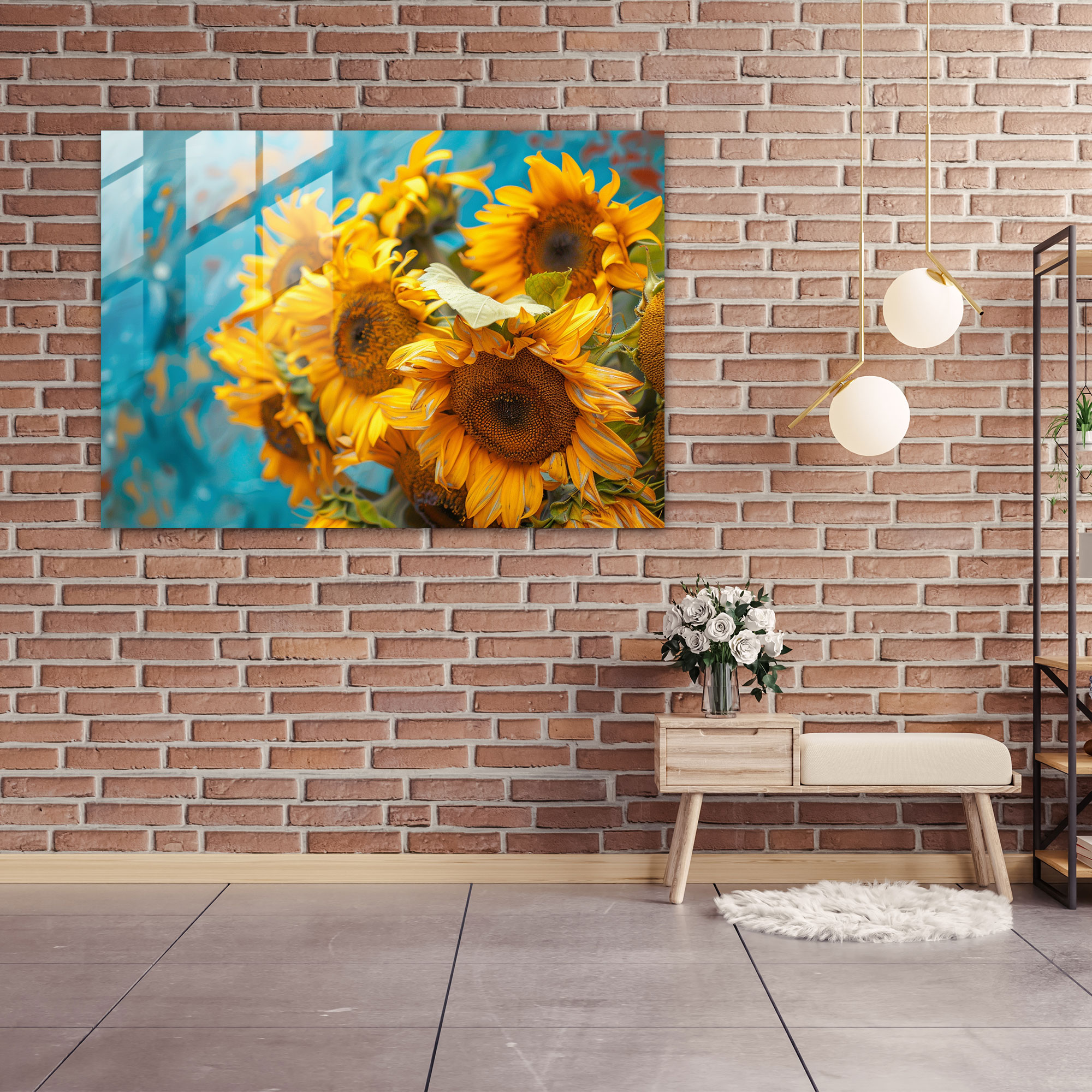 Vincent Van Gogh Glass Wall Art - Sunflowers - Vincent Van Gogh, Vincent Van Gogh, Glass Print, Modern Art