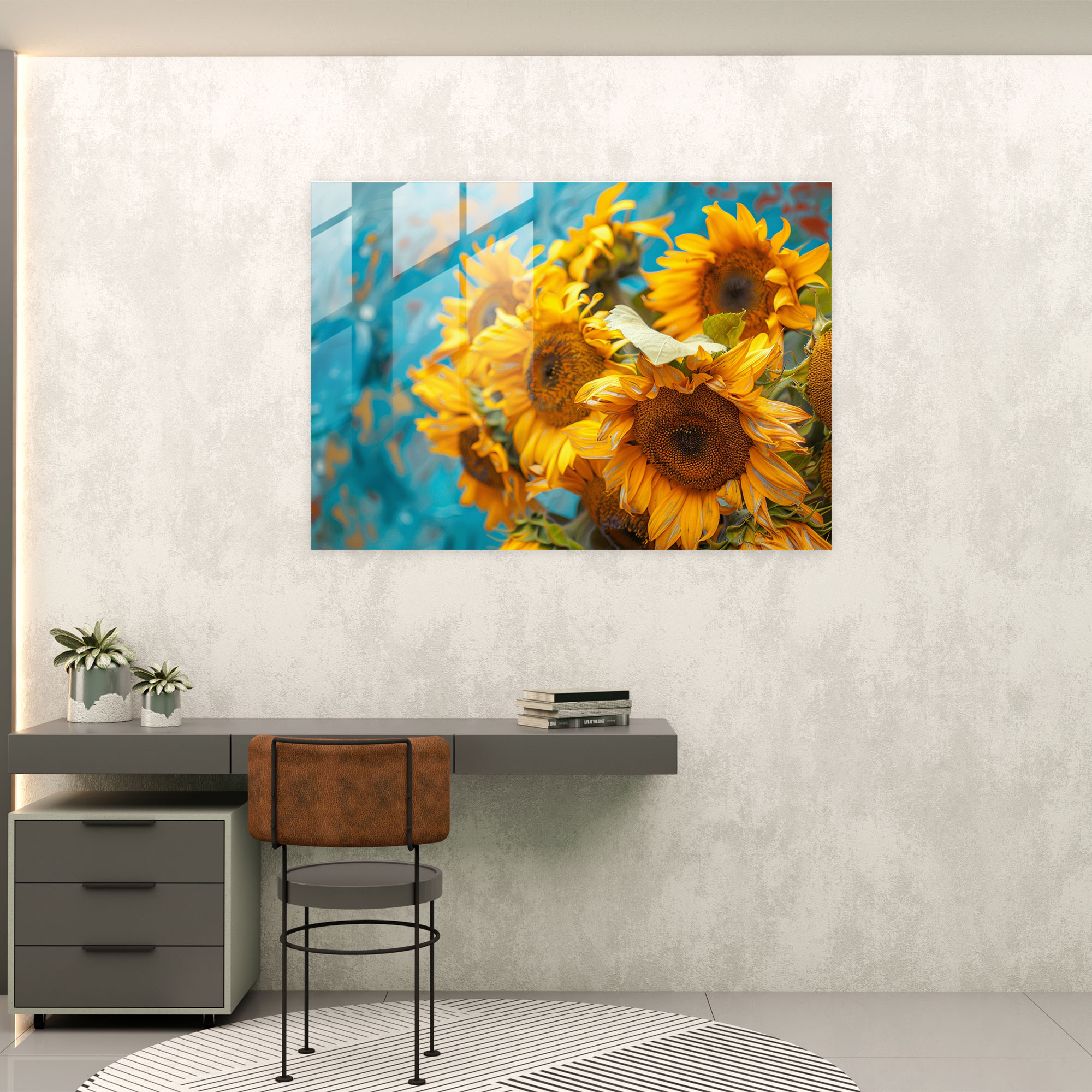 Vincent Van Gogh Glass Wall Art - Sunflowers - Vincent Van Gogh, Vincent Van Gogh, Glass Print, Modern Art