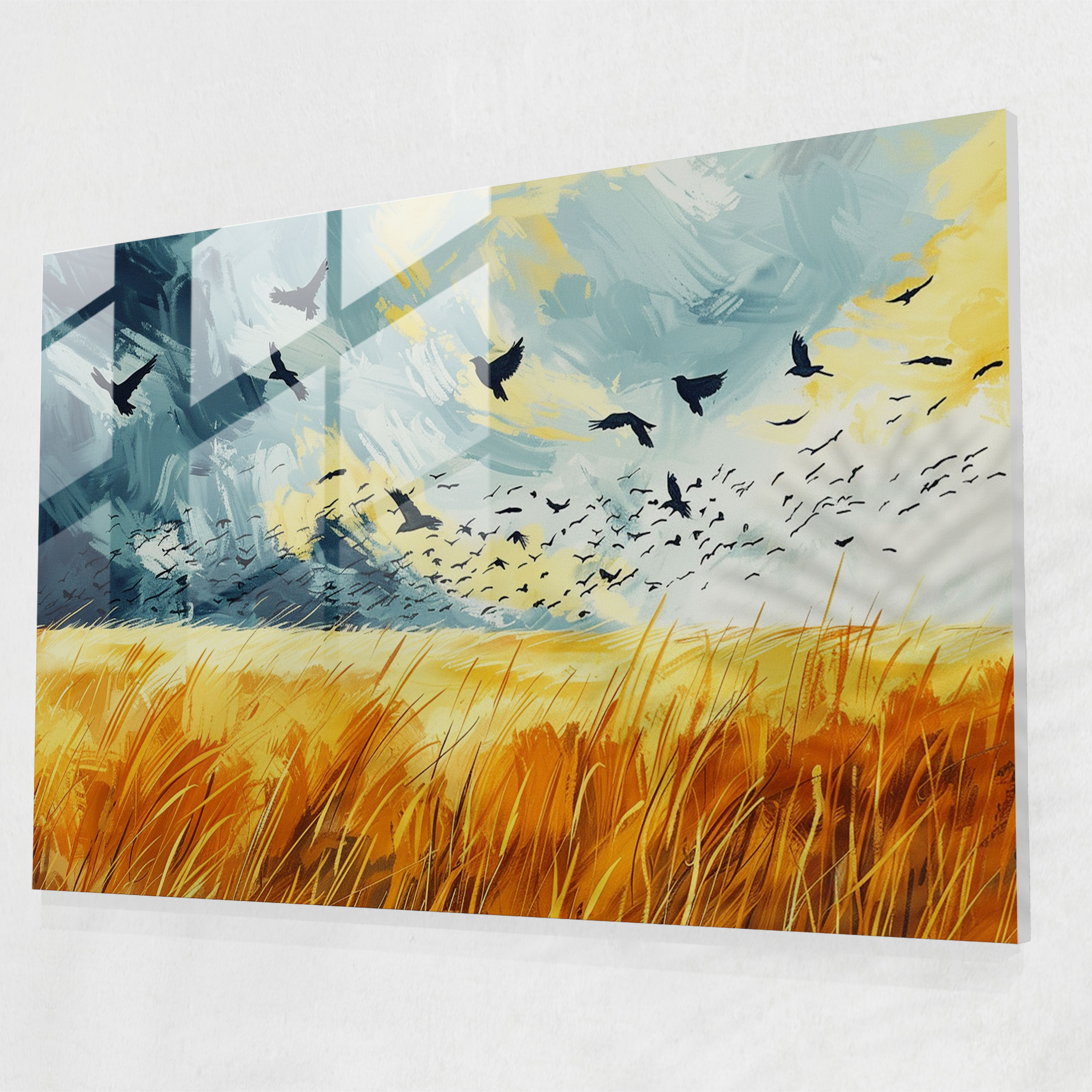 Vincent Van Gogh Home Decoration - Wheat Field With Crows - Vincent Van Gogh, Vincent Van Gogh, Wall Decoration, Home Decoration