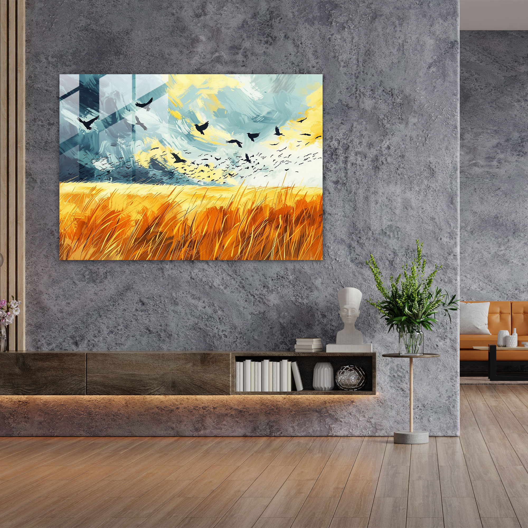Vincent Van Gogh Home Decoration - Wheat Field With Crows - Vincent Van Gogh, Vincent Van Gogh, Wall Decoration, Home Decoration