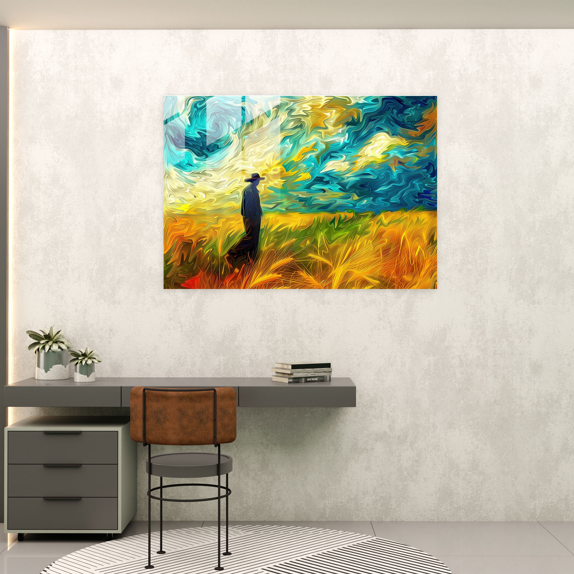 Vincent Van Gogh Wall Decoration - The Sower In A Field - Vincent Van Gogh, Vincent Van Gogh, Wall Decoration, Modern Art