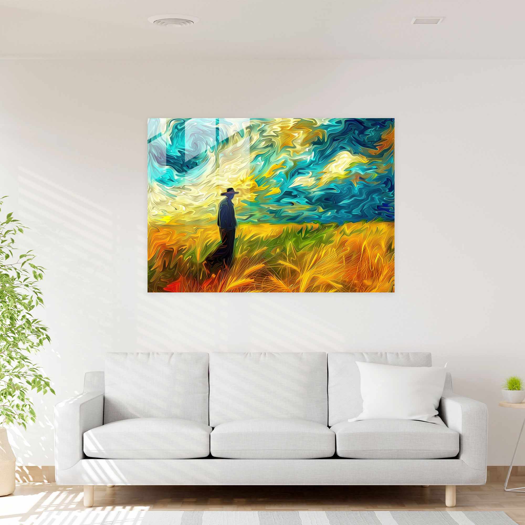 Vincent Van Gogh Wall Decoration - The Sower In A Field - Vincent Van Gogh, Vincent Van Gogh, Wall Decoration, Modern Art