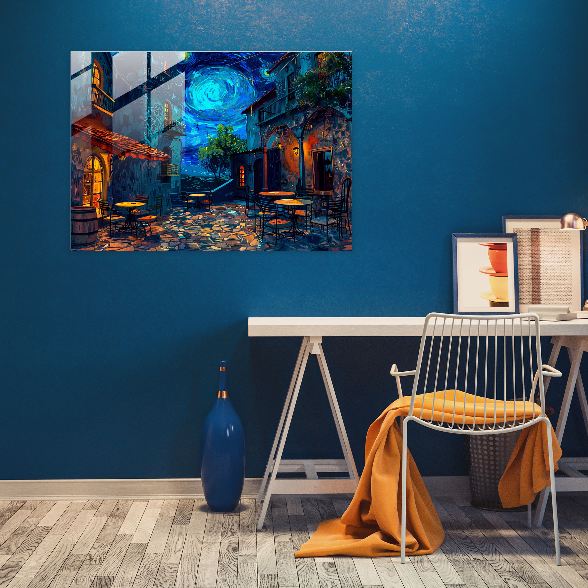 Vincent Van Gogh Glass Wall Art - Vincent Van Gogh, Glass Wall Art, Home Decoration, Modern Art