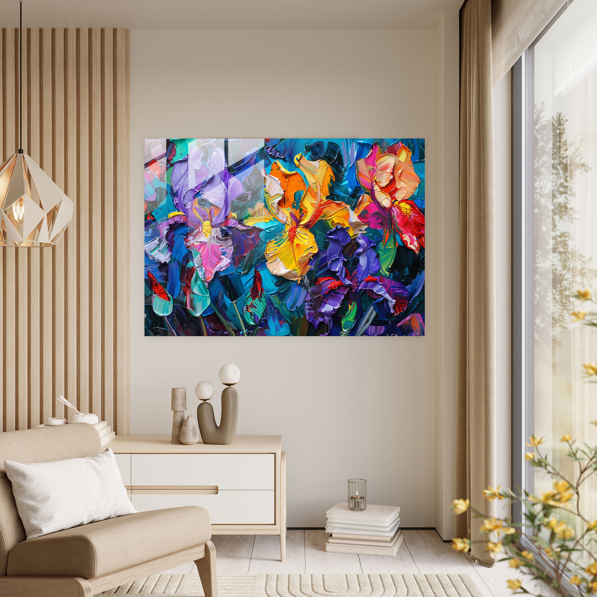 Vincent Van Gogh Home Decoration - Vincent Van Gogh, Wall Decoration, Glass Print, Home Decoration