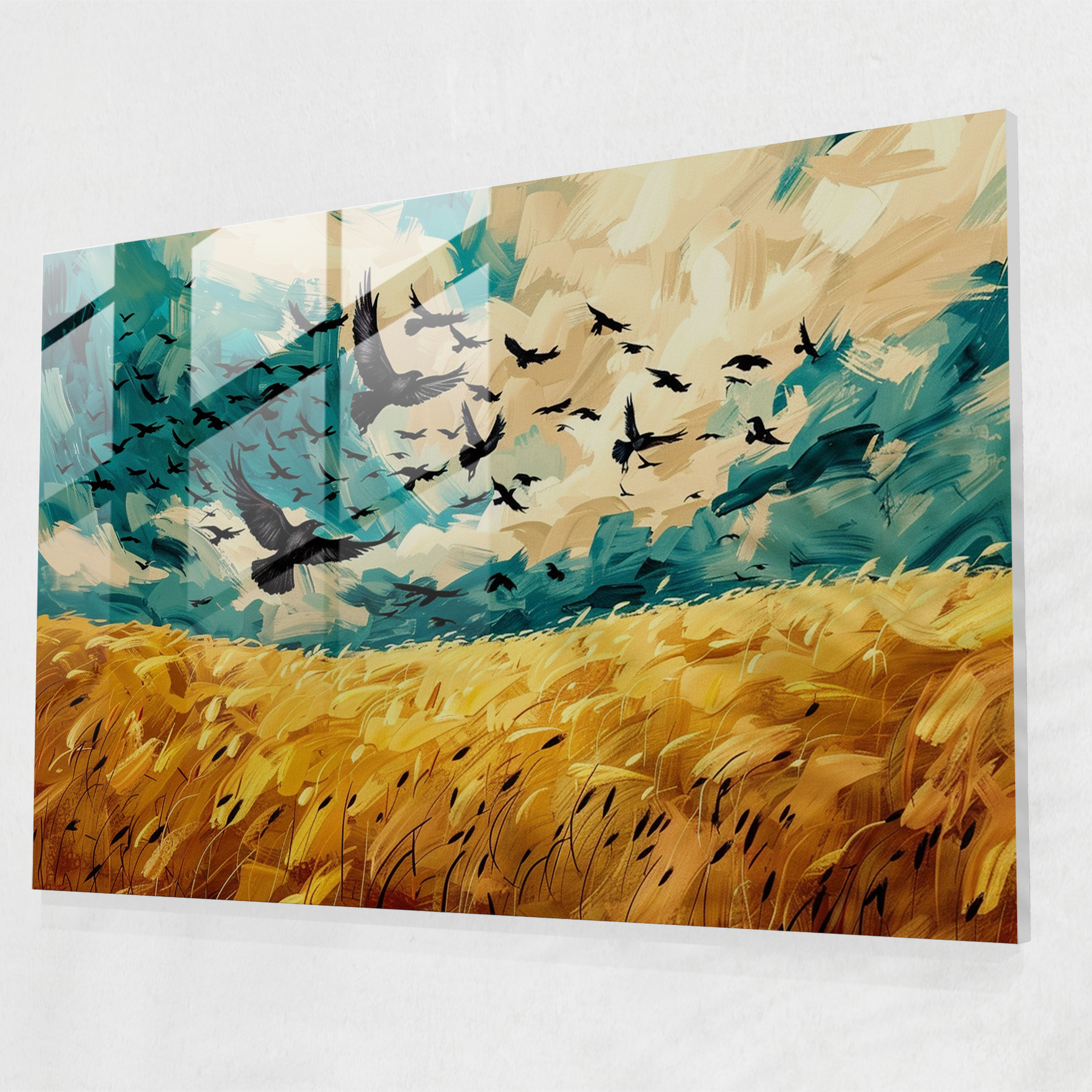 Vincent Van Gogh Wall Decoration - Vincent Van Gogh, Vincent Van Gogh, Wall Decoration, Glass Print
