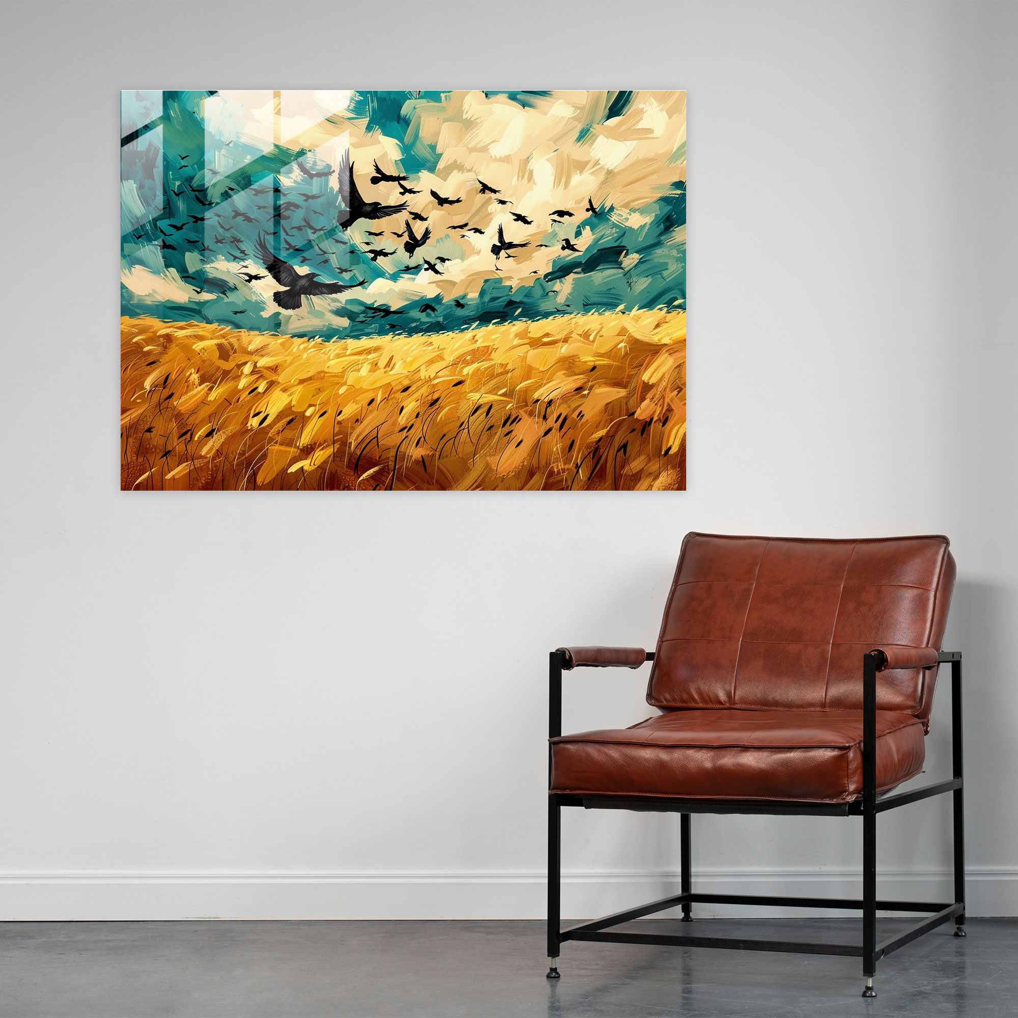 Vincent Van Gogh Wall Decoration - Vincent Van Gogh, Vincent Van Gogh, Wall Decoration, Glass Print