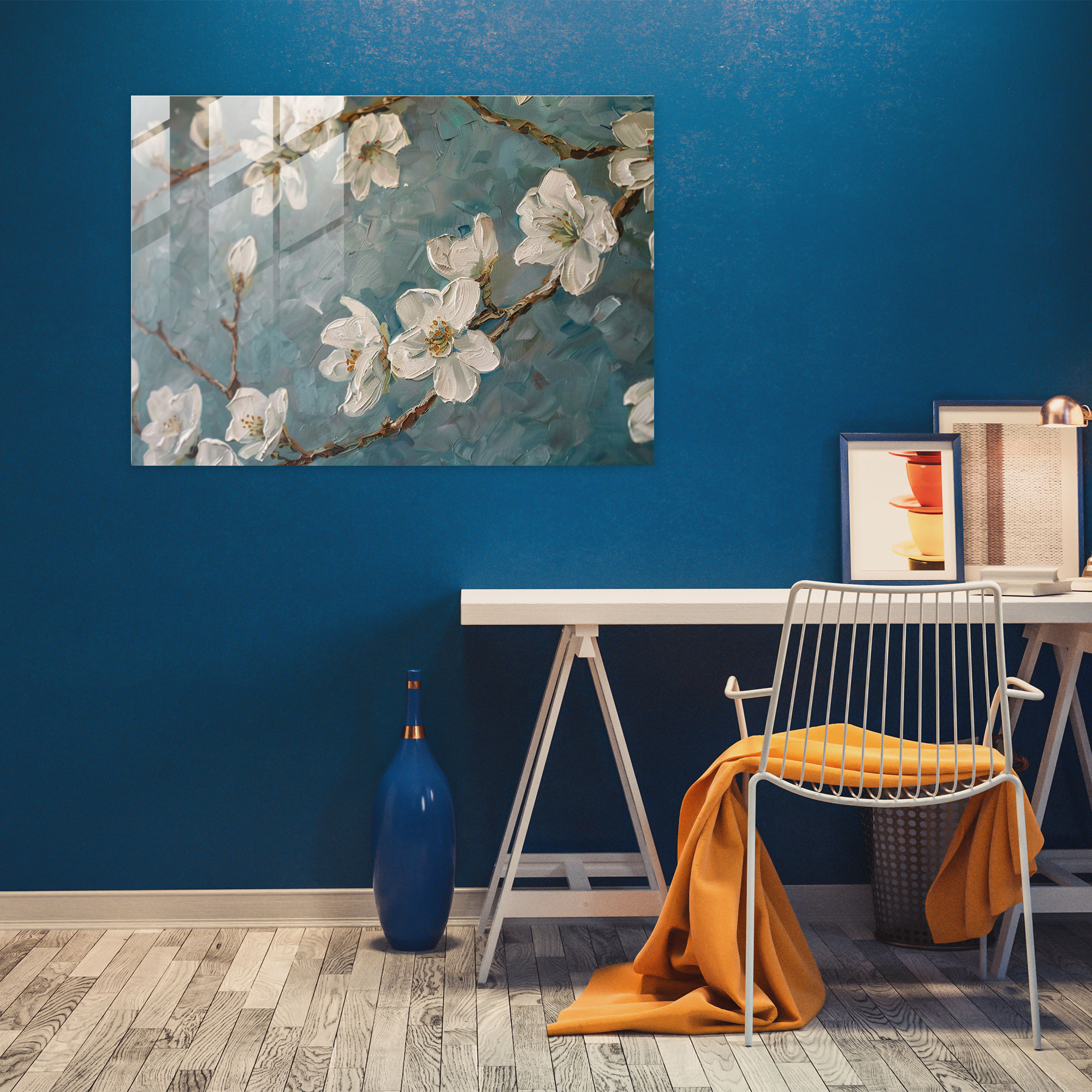 Vincent Van Gogh Modern Art - Vincent Van Gogh, Glass Wall Art, Glass Print, Modern Art
