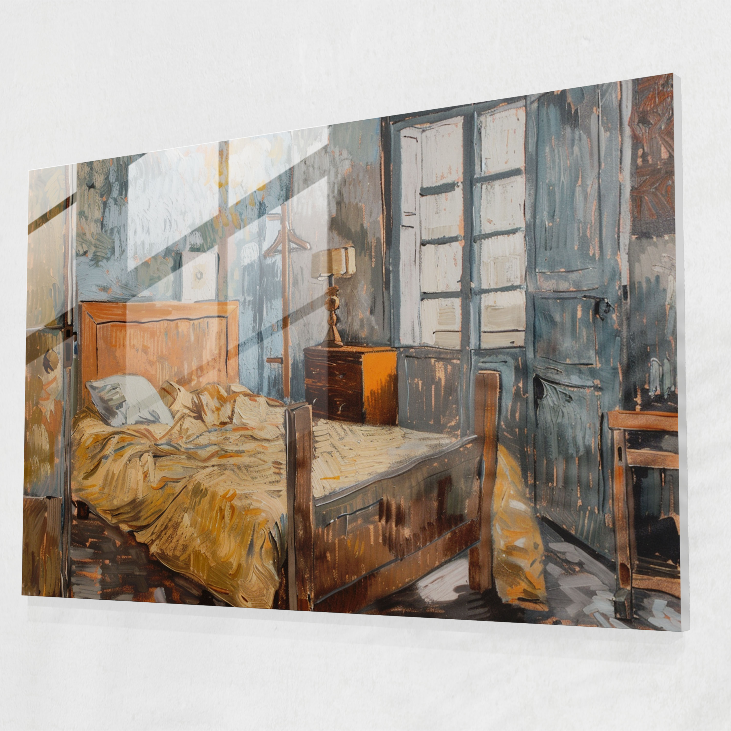 Vincent Van Gogh Glass Print - Vincent Van Gogh, Home Decoration, Glass Art, Modern Art