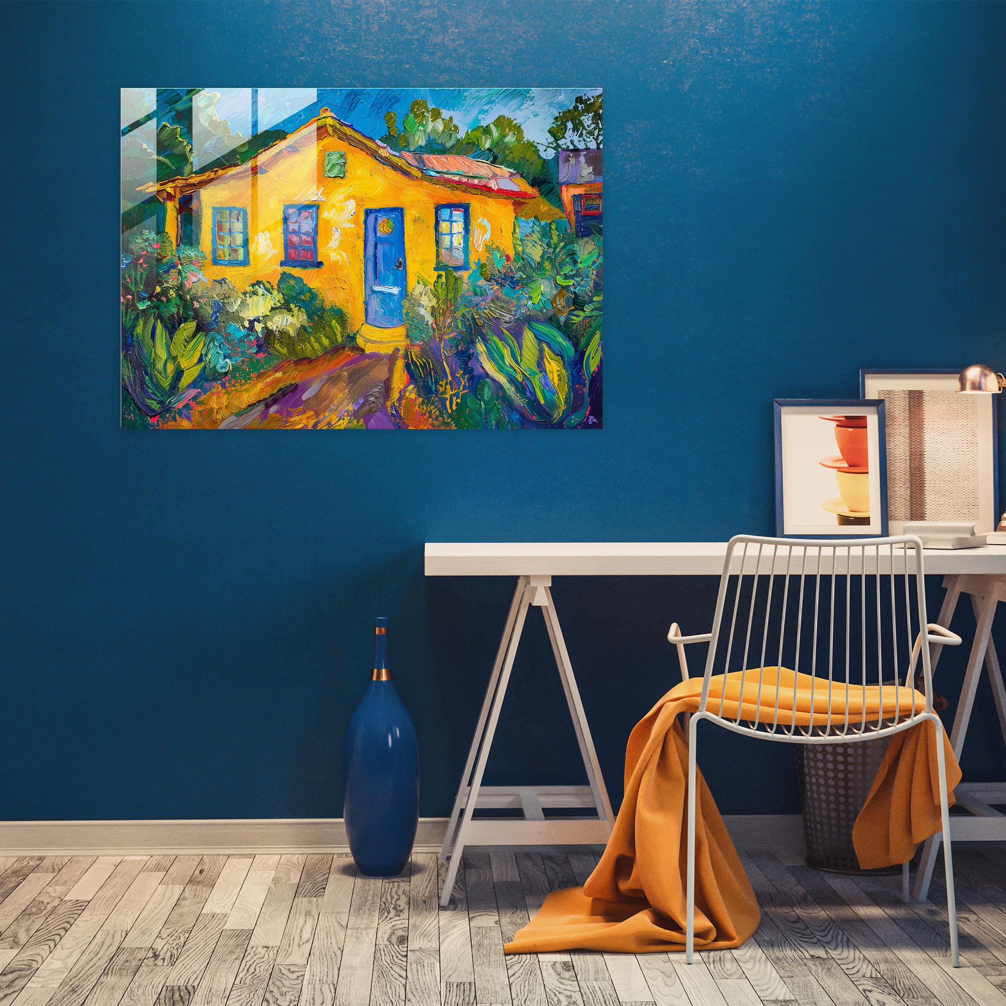 Vincent Van Gogh Wall Decoration - Vincent Van Gogh, Glass Print, Wall Decoration, Vincent Van Gogh