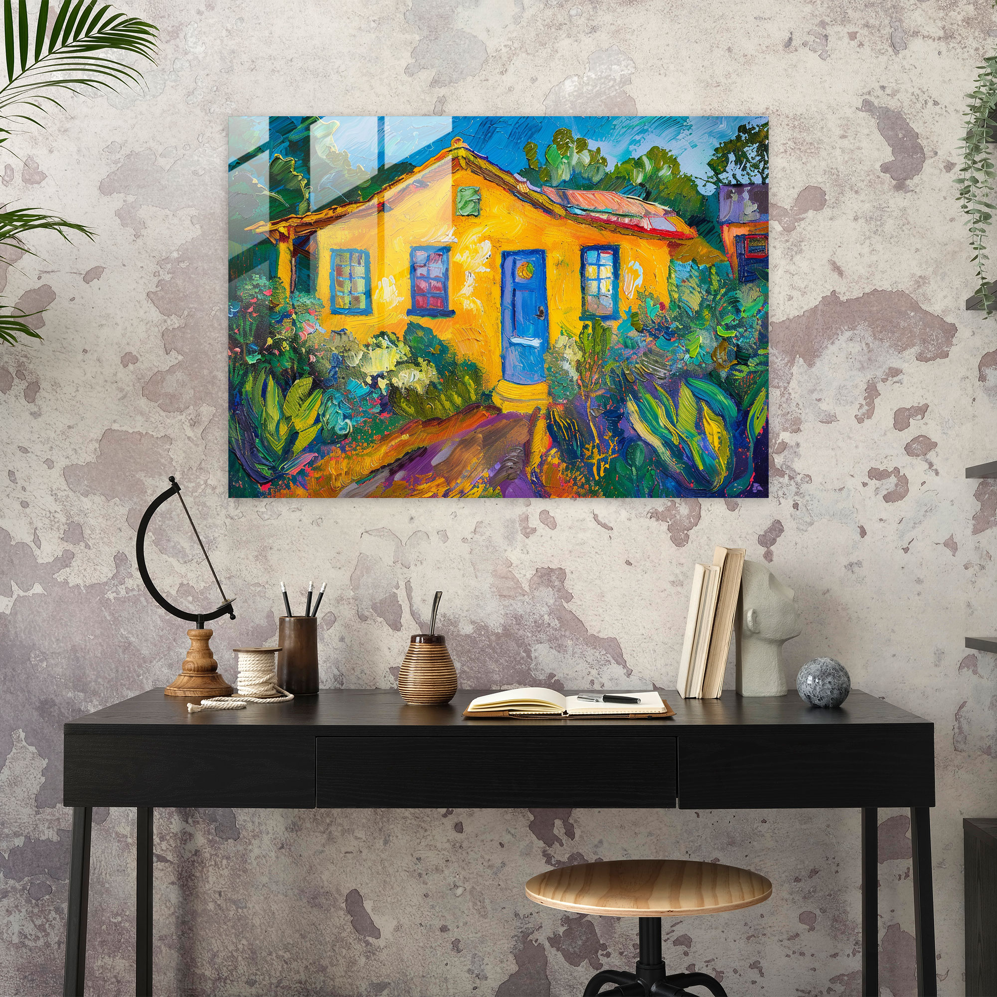 Vincent Van Gogh Wall Decoration - Vincent Van Gogh, Glass Print, Wall Decoration, Vincent Van Gogh